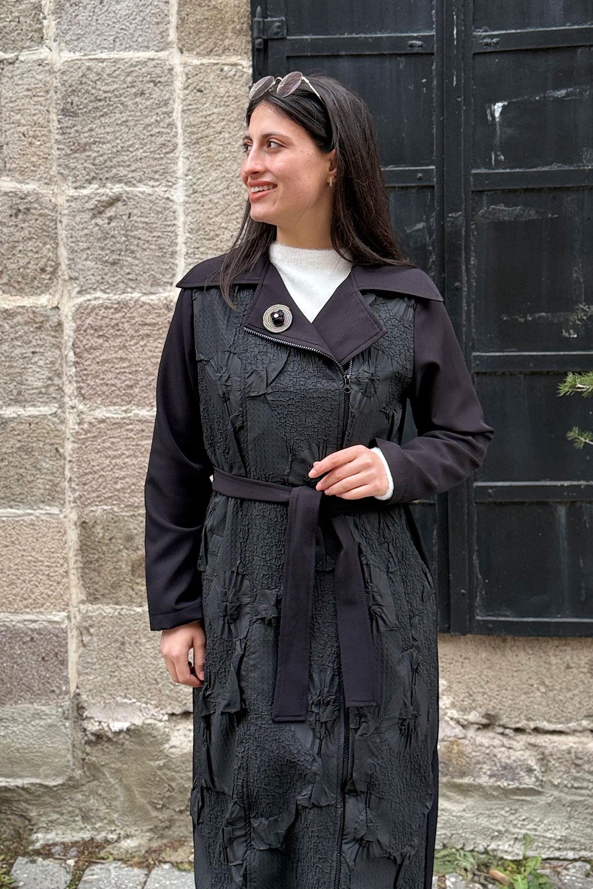 1301 WENNEW BAYAN GİYÇIK - Siyah