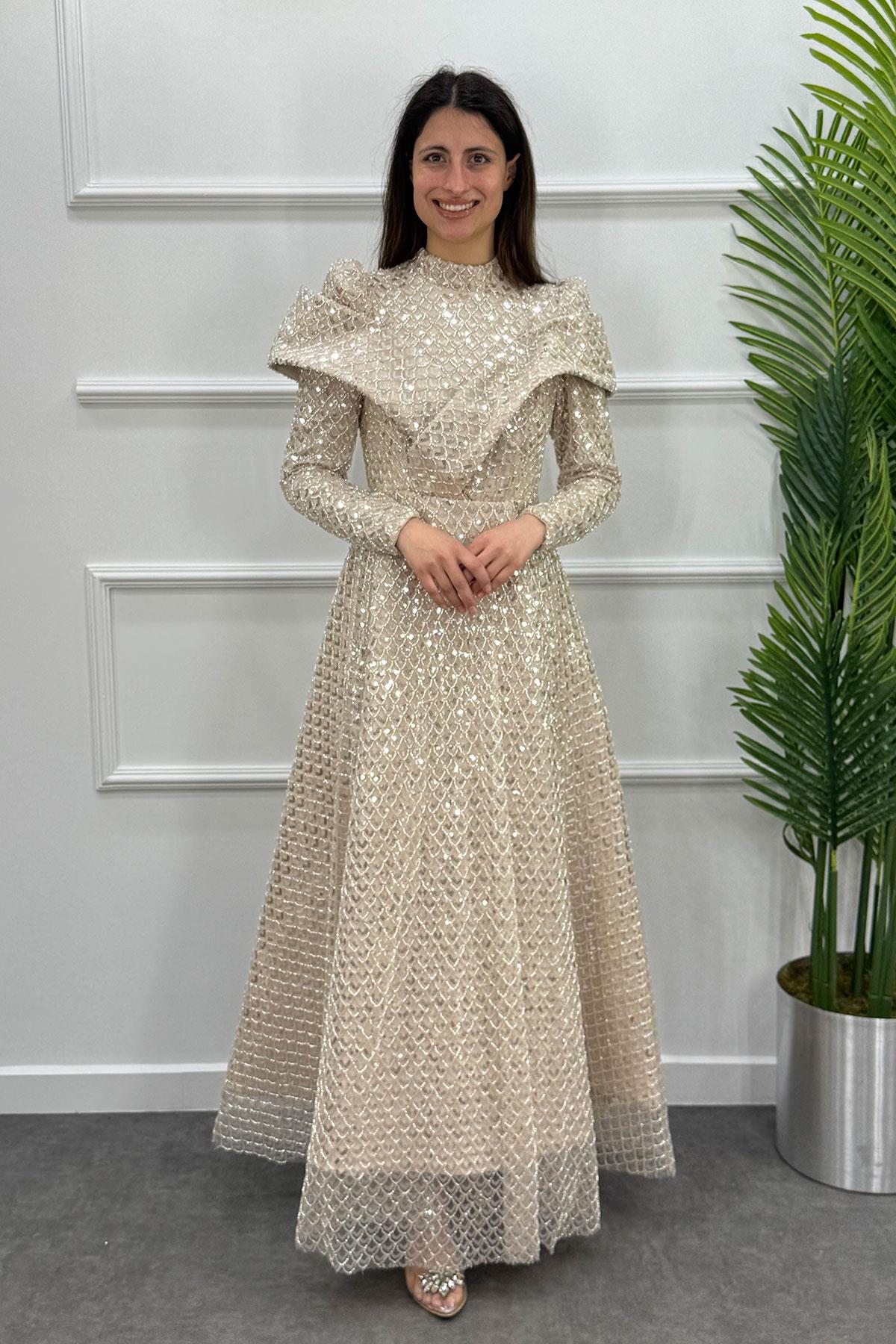 Gala Tesettür Abiye - VİZON