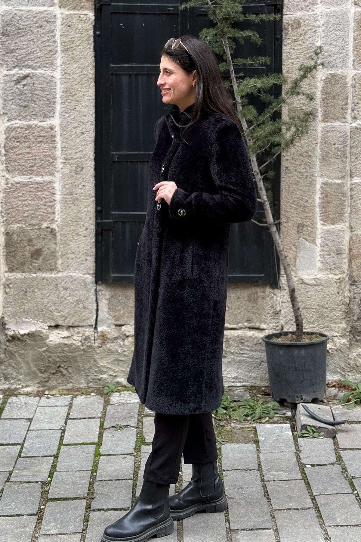 8210 ANGORA KABAN - Siyah