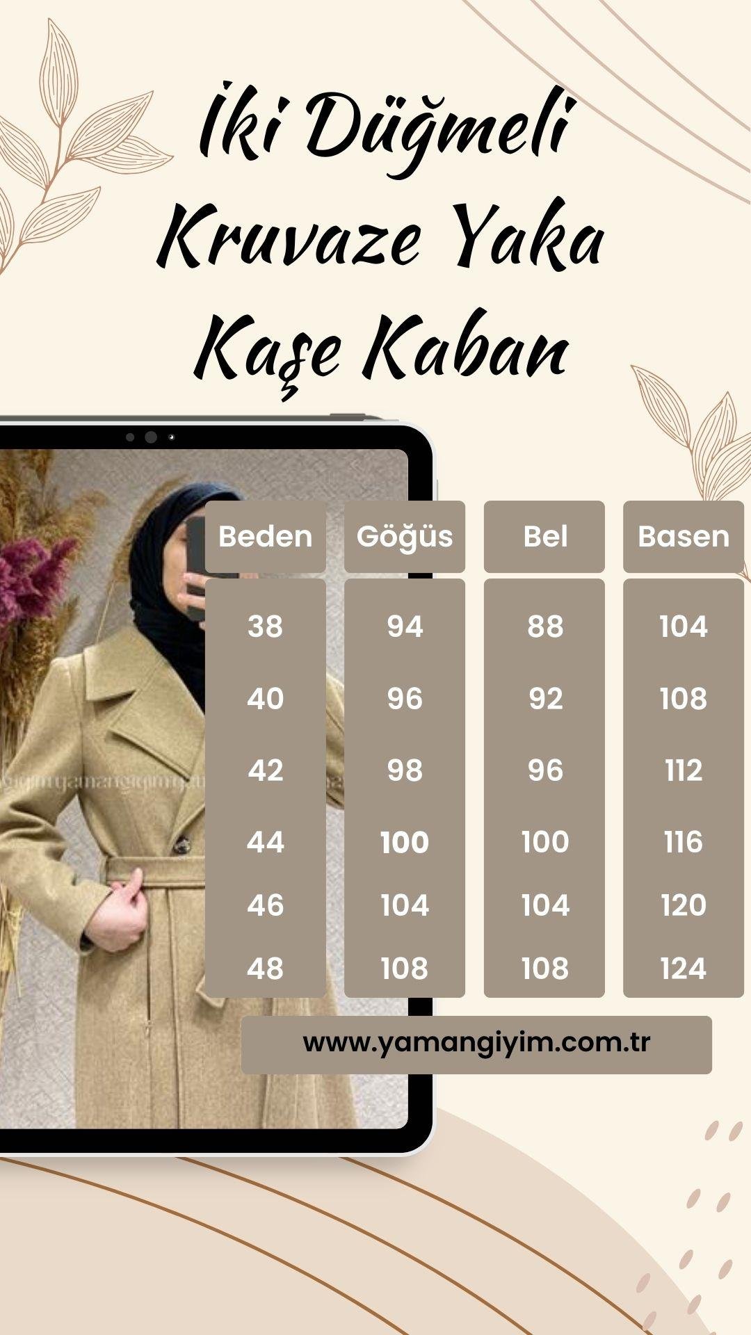 8165 ALYAKA KABAN - Camel