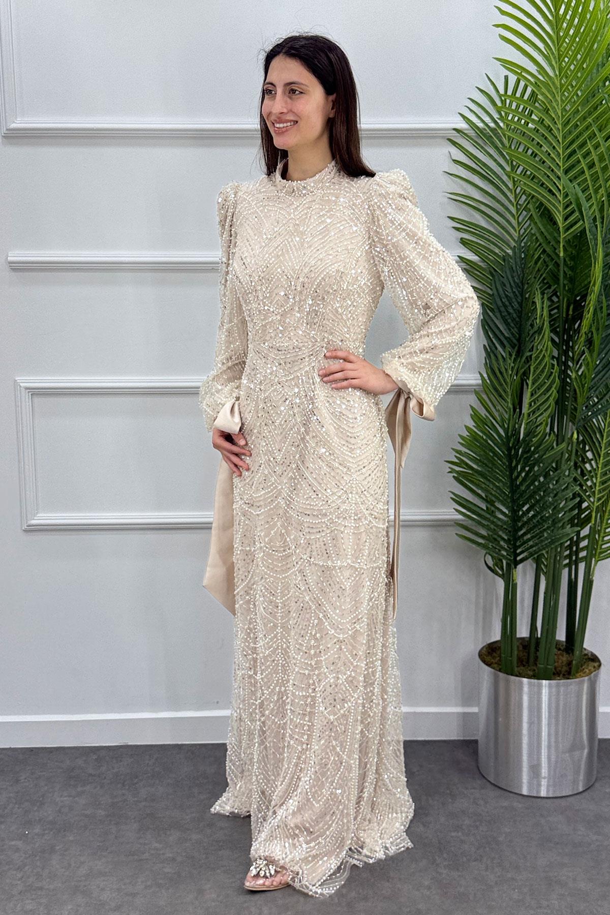 Kalanşo Tesettür Abiye - VİZON