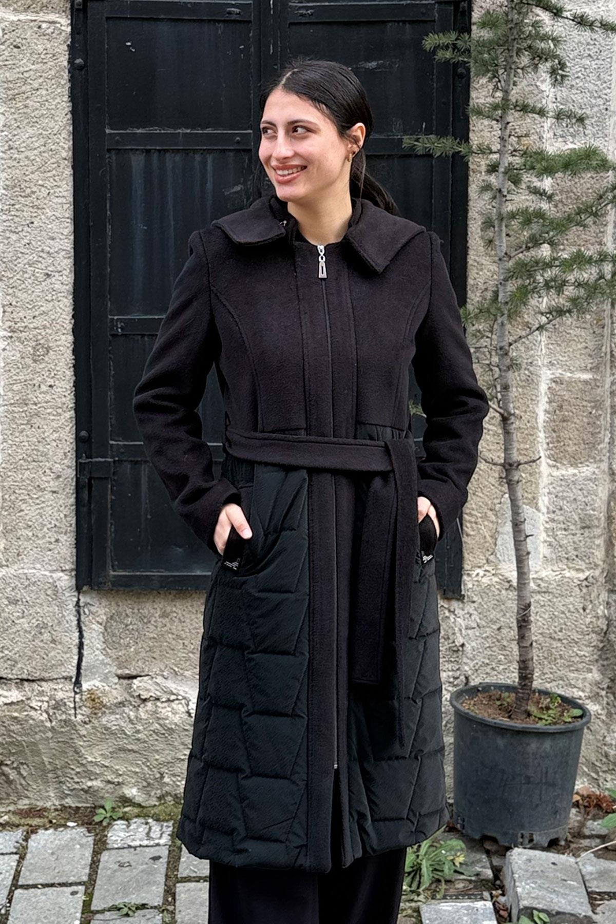 8201 MİLAS ŞİŞME KABAN - Siyah