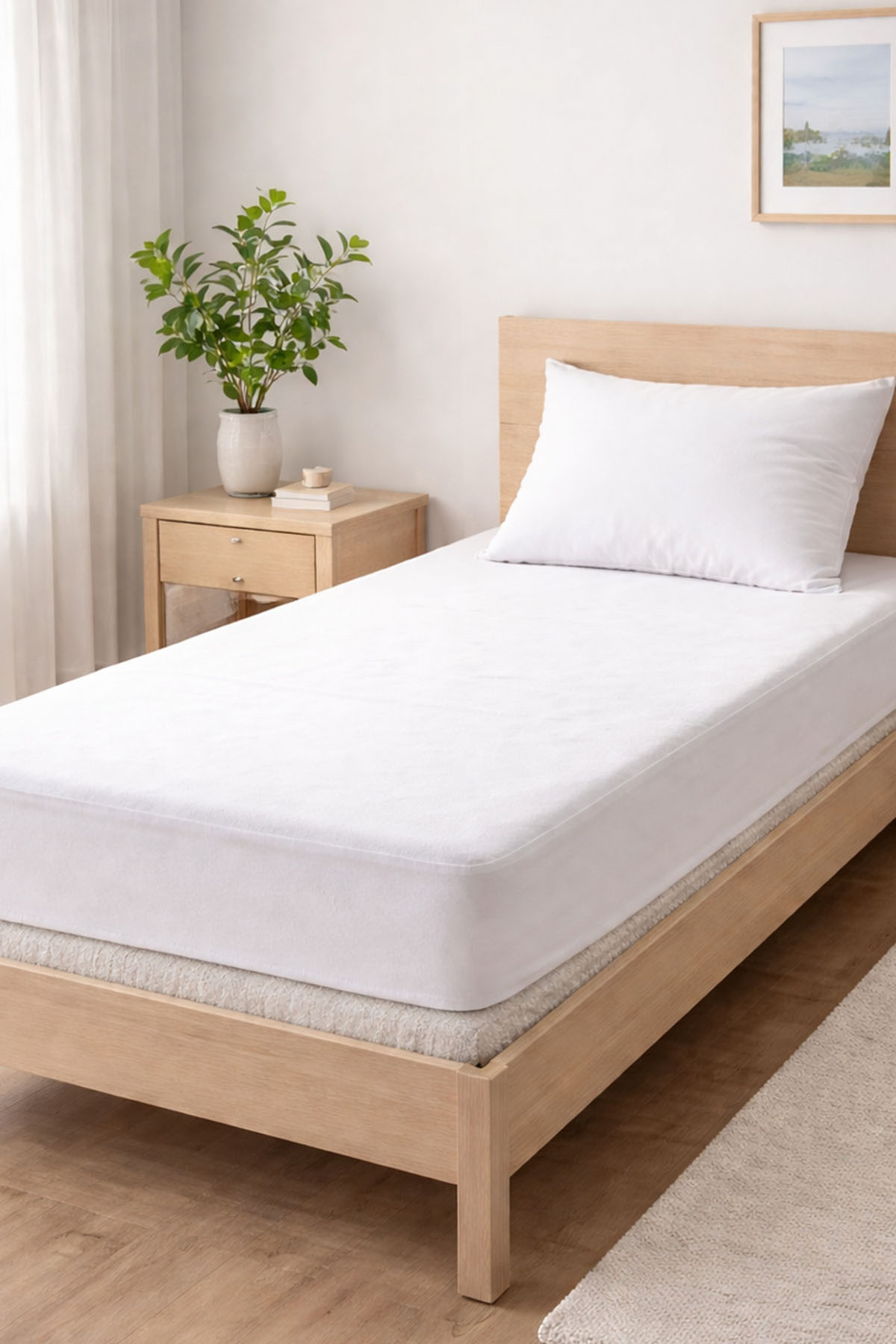 Özdilek Alez Sıvı Geçirmez Yatak Koruyucu Fitted 90*190