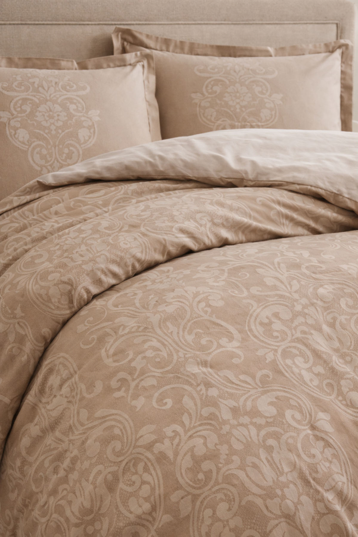 Özdilek Antico Nevresim Takımı Çift Kişilik - BEJ