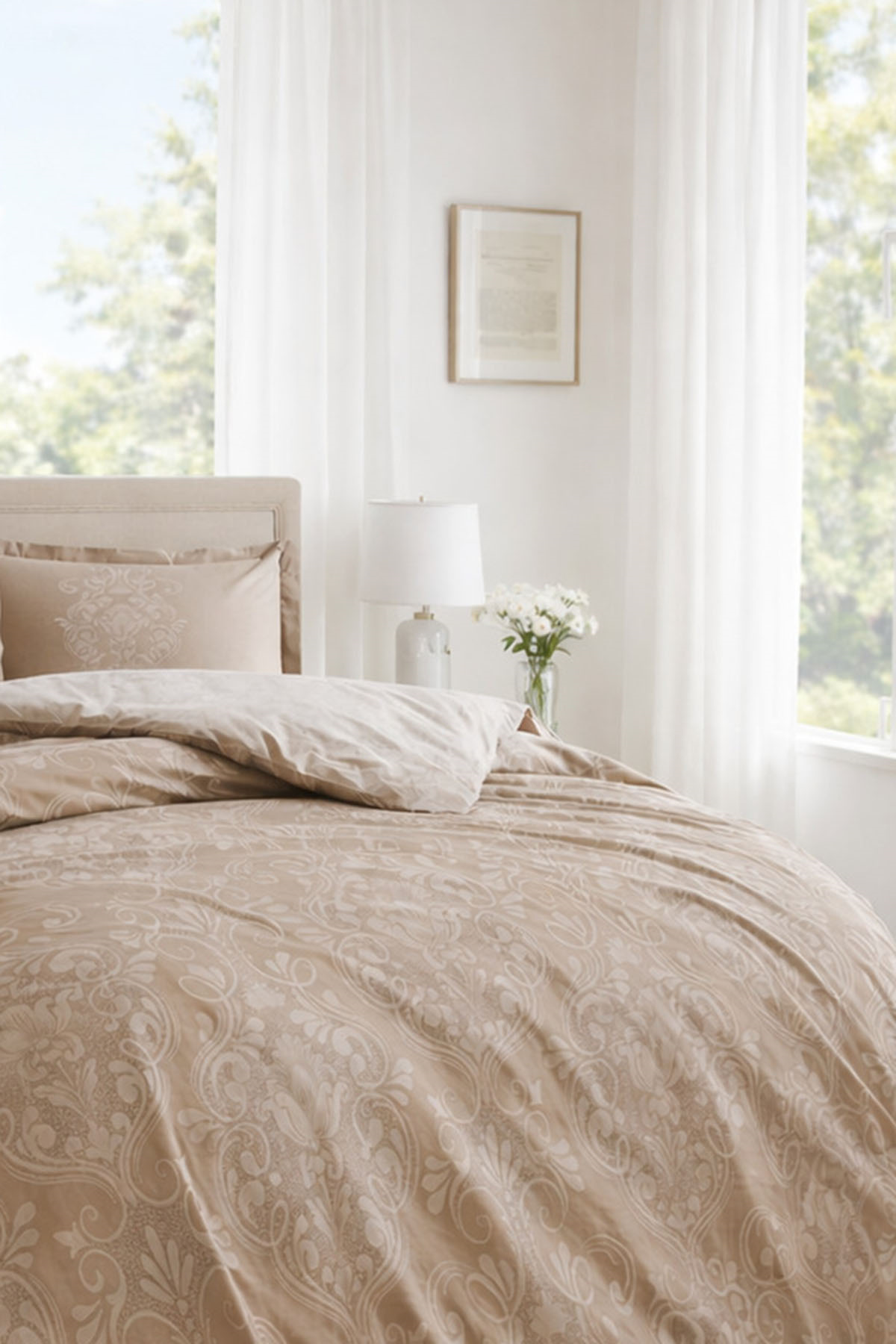 Özdilek Antico Nevresim Takımı Çift Kişilik - BEJ