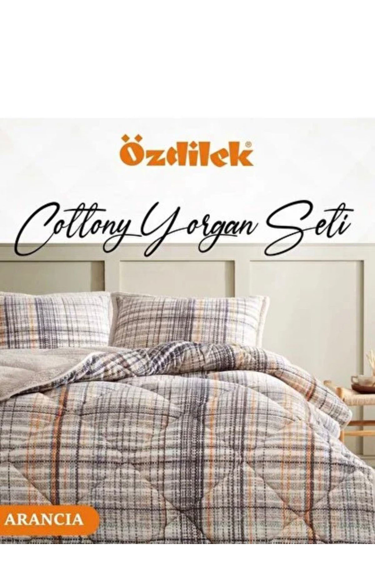 Özdilek Arancia Cottony Battaniyeli Yorgan Seti Çift Kişilik