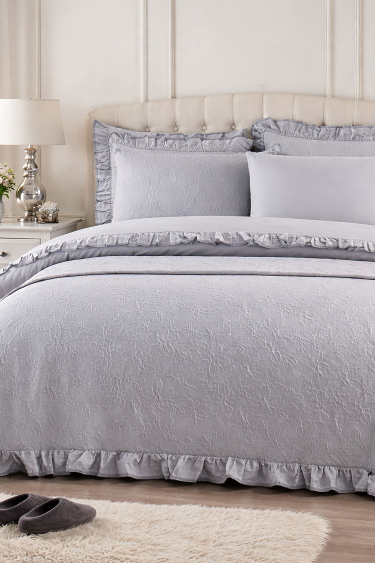 Özdilek Armes Gelin Seti 7 Parça - GRİ