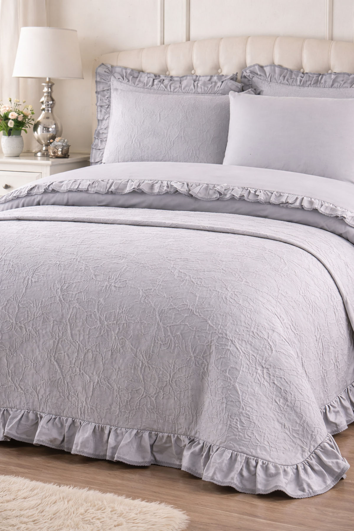 Özdilek Armes Gelin Seti 7 Parça - GRİ