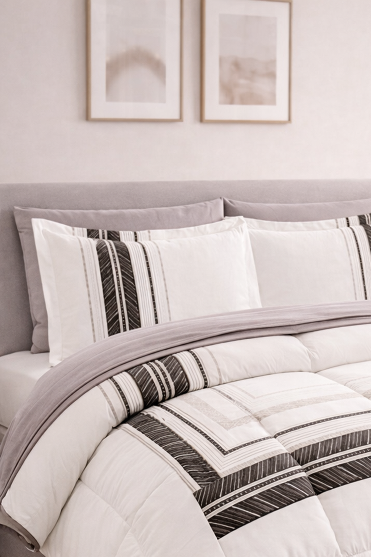 Özdilek Blend Uyku Seti Çift Kişilik - KREM