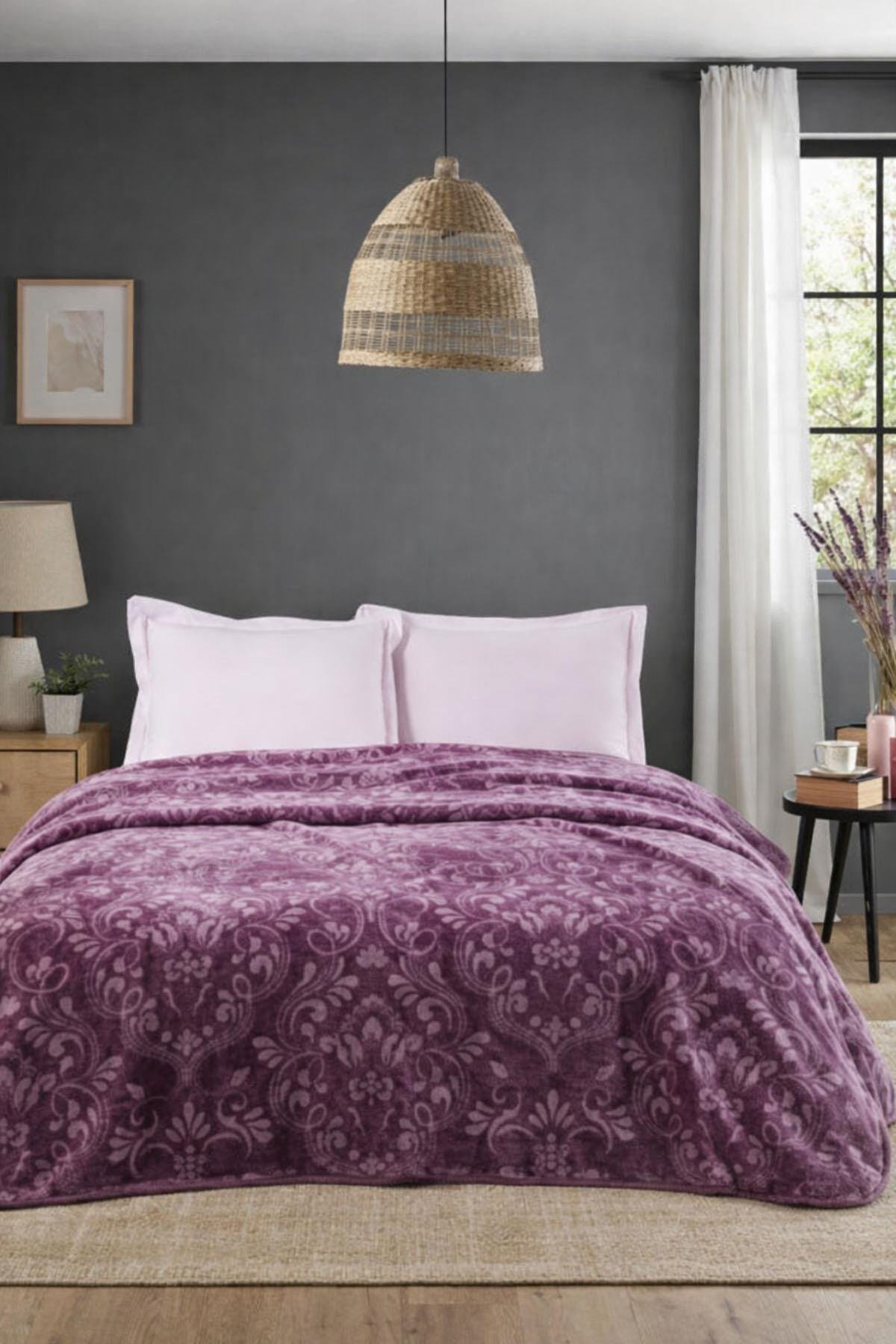 Özdilek Çift Kişilik Antico Battaniye - MOR