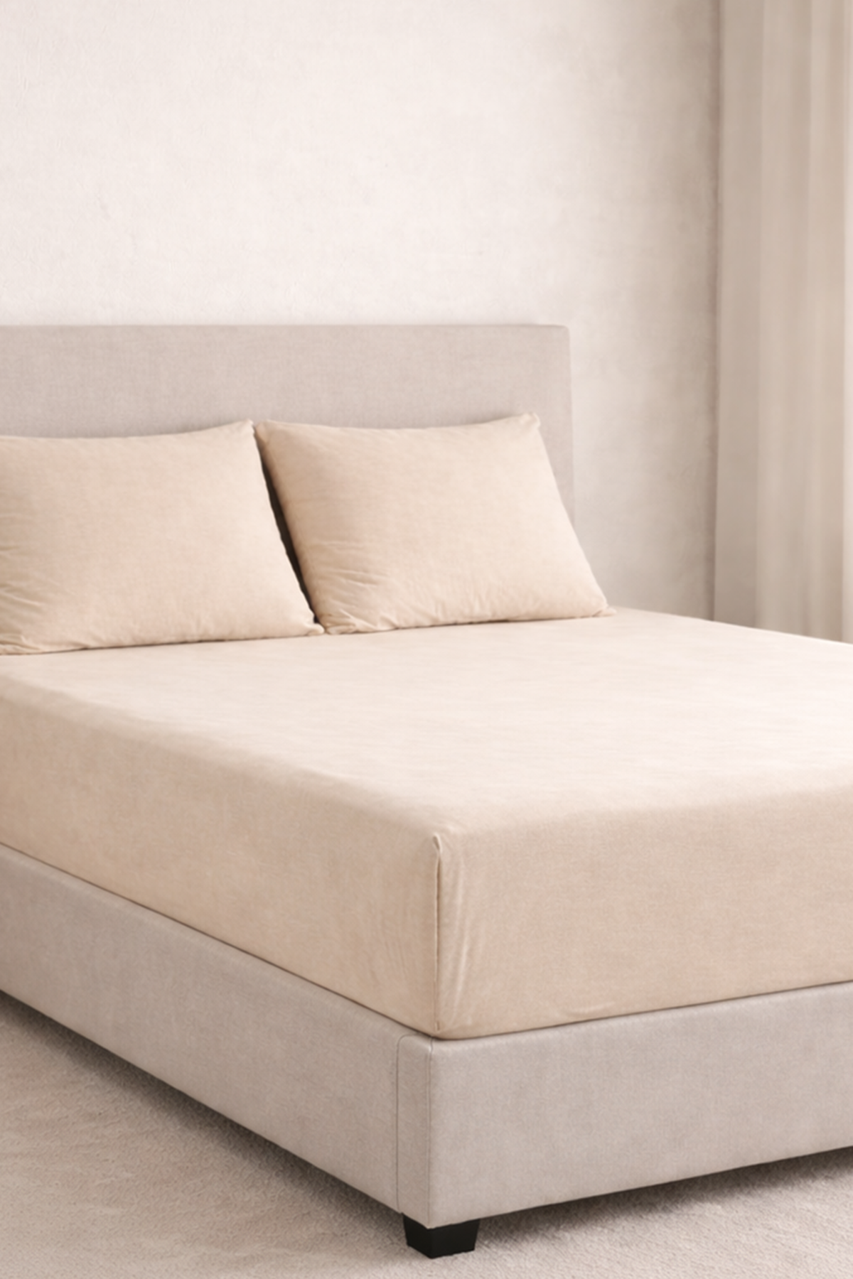 Özdilek Çift Kişilik Colourist Çarşaf - VANİLYA