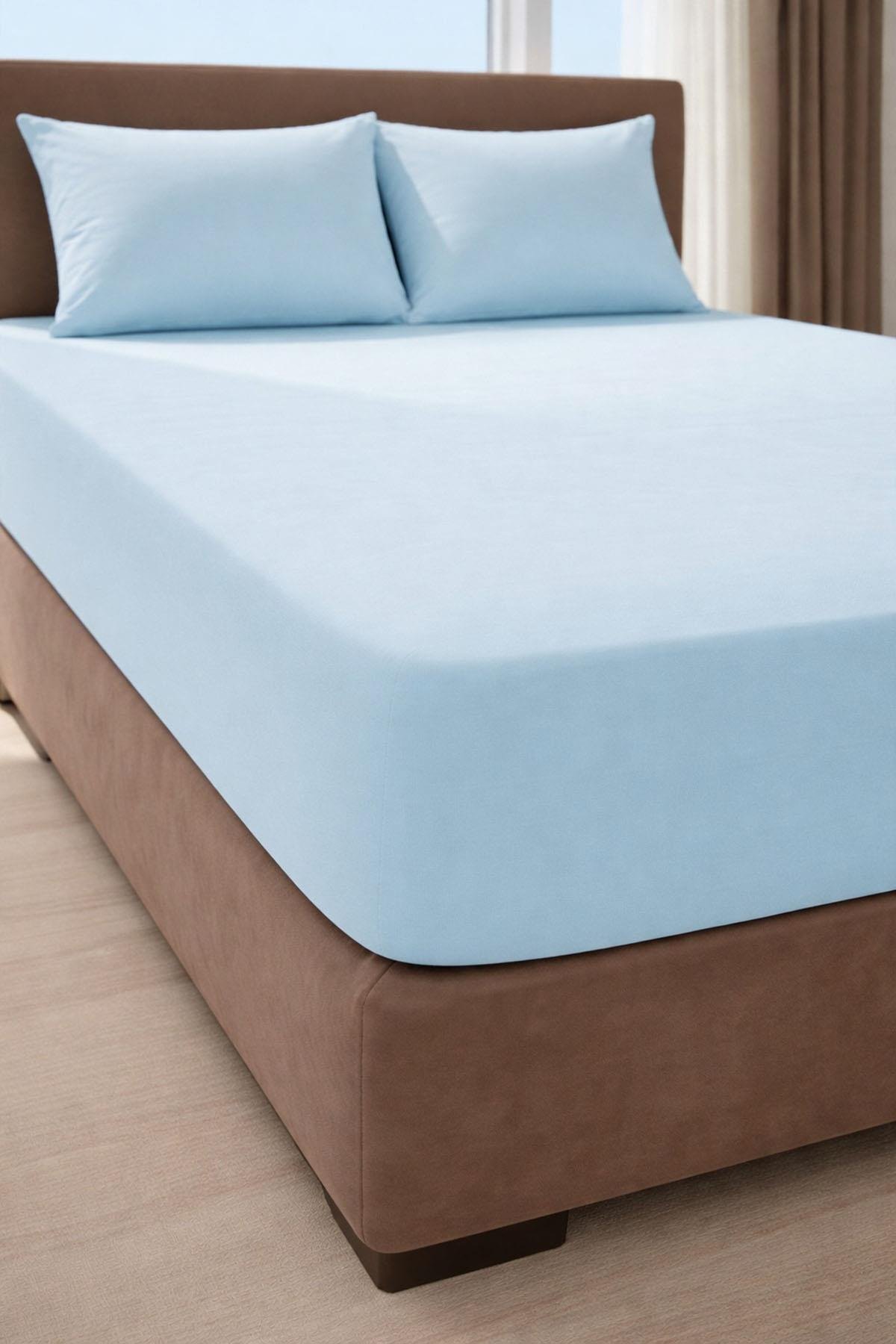 Özdilek Çift Kişilik Colourist Çarşaf - Aqua