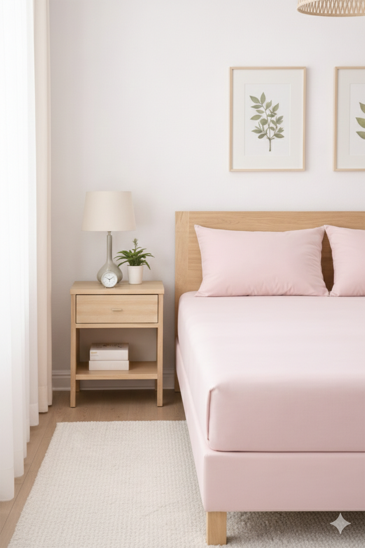 Özdilek Çift Kişilik Colourist Çarşaf - PUDRA