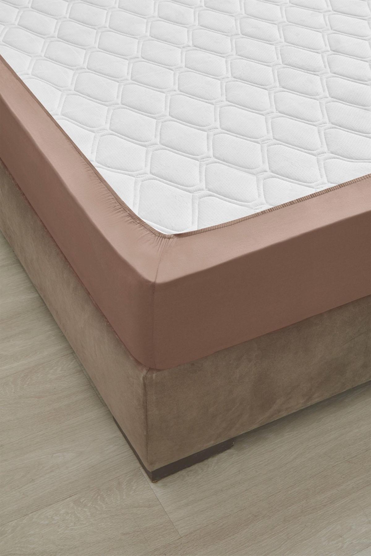 Özdilek Çift Kişilik Colourist Çarşaf - Toprak