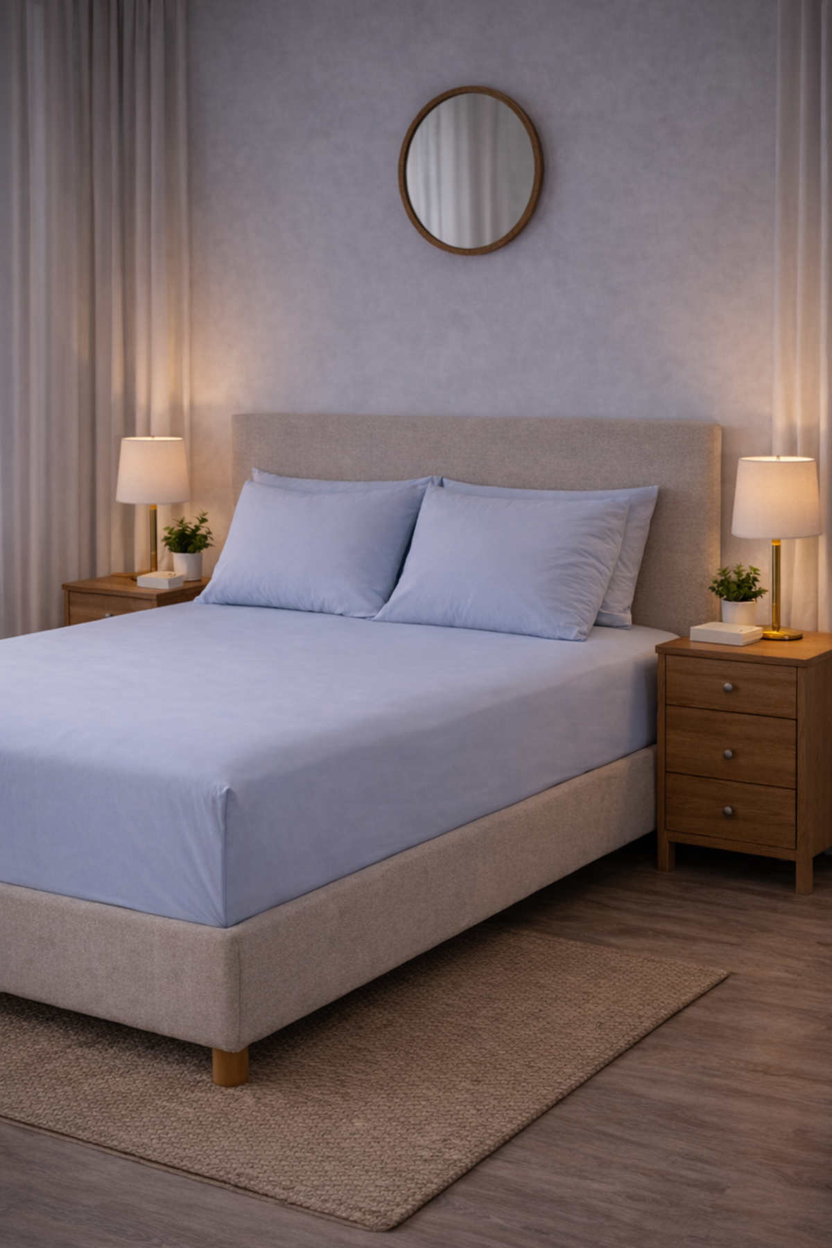 Özdilek Çift Kişilik Colourist Çarşaf - MARINA