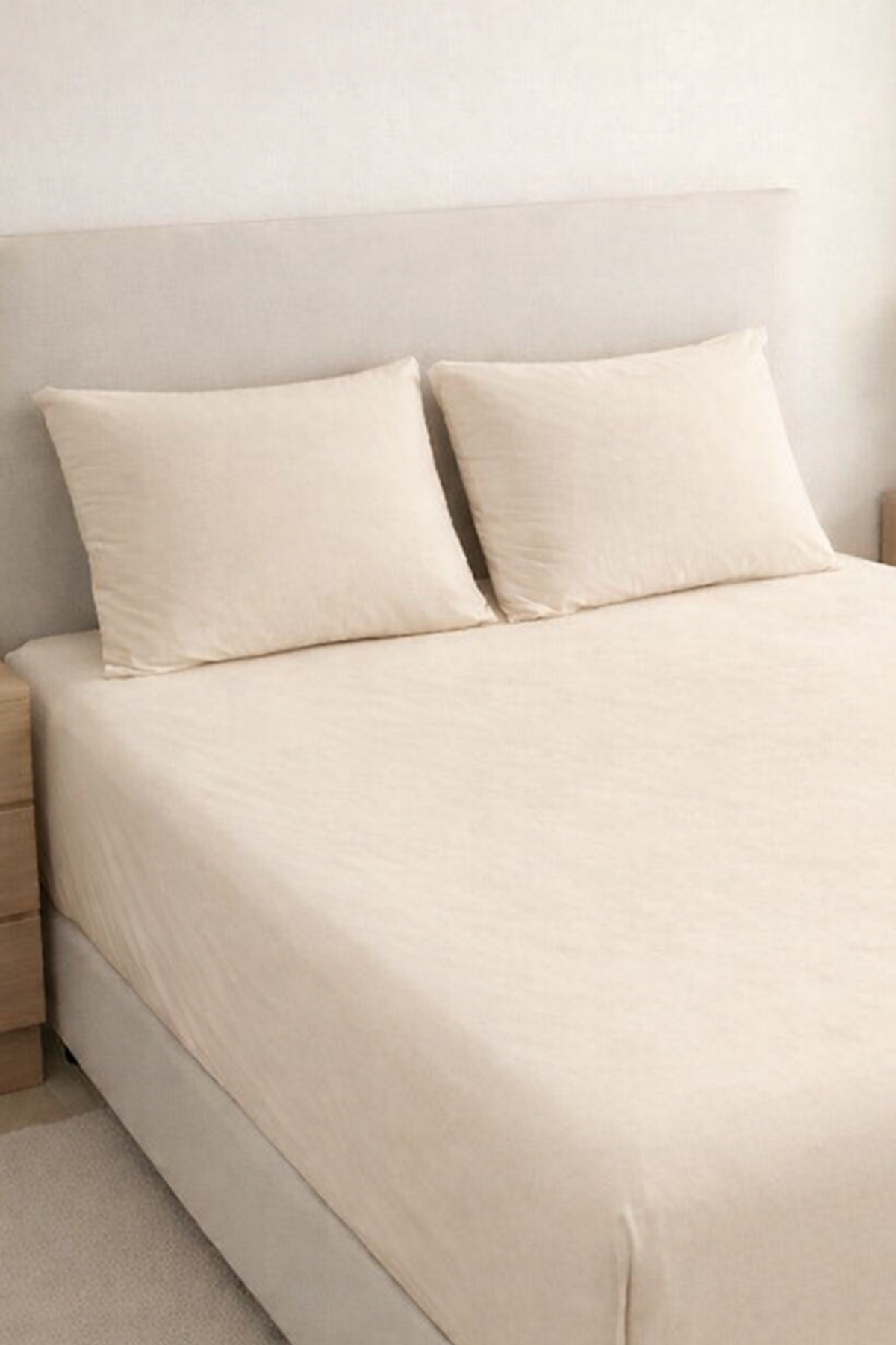 Özdilek Çift Kişilik Colourist Çarşaf - VANİLYA