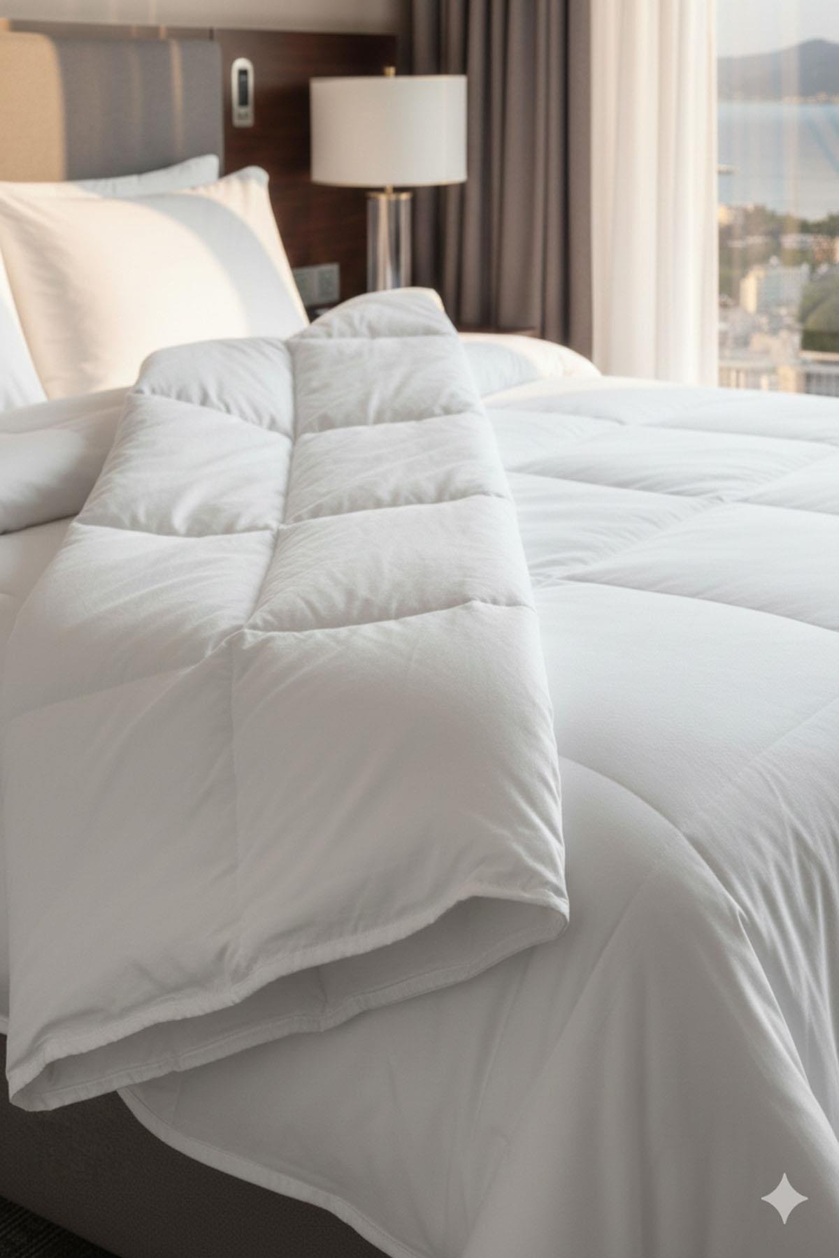 Özdilek Çift Kişilik Ranforce Yorgan - Beyaz