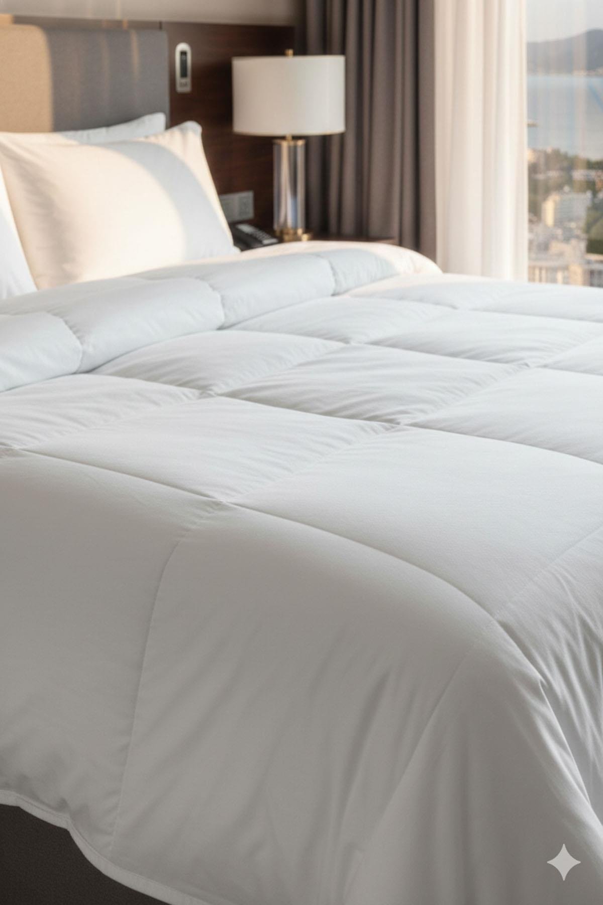 Özdilek Çift Kişilik Ranforce Yorgan - Beyaz