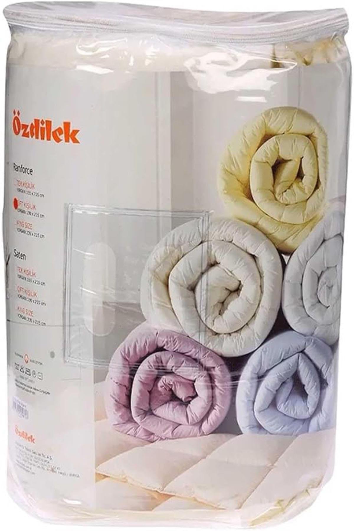 Özdilek Çift Kişilik Ranforce Yorgan - Beyaz