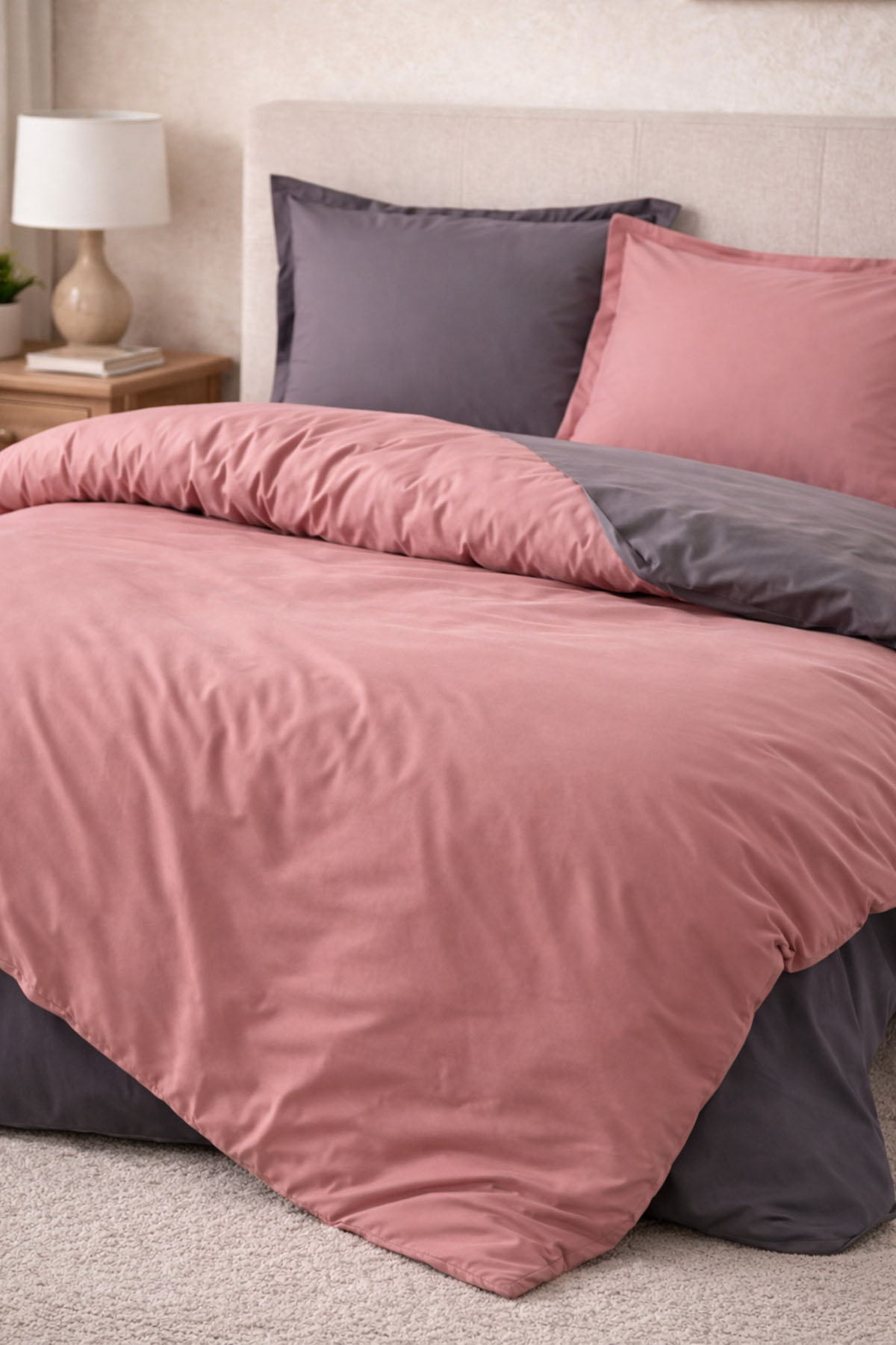 Özdilek Colormix Nevresim Takımı Çift Kişilik - AMETİST-ANTRASİT