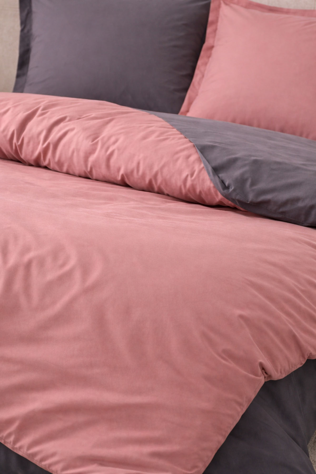 Özdilek Colormix Nevresim Takımı Çift Kişilik - AMETİST-ANTRASİT