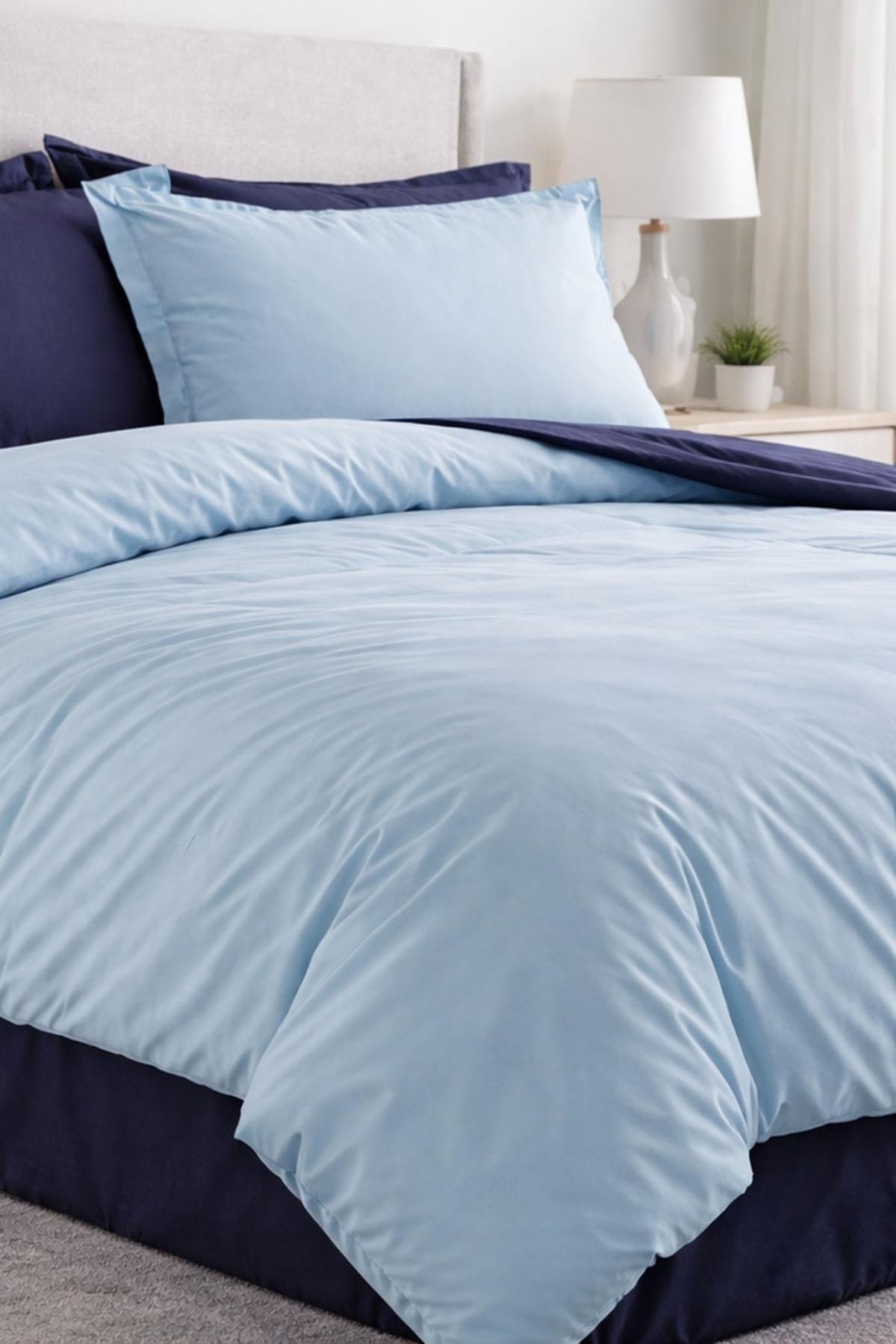 Özdilek Colormix Nevresim Takımı Çift Kişilik - MİNT-İNDİGO