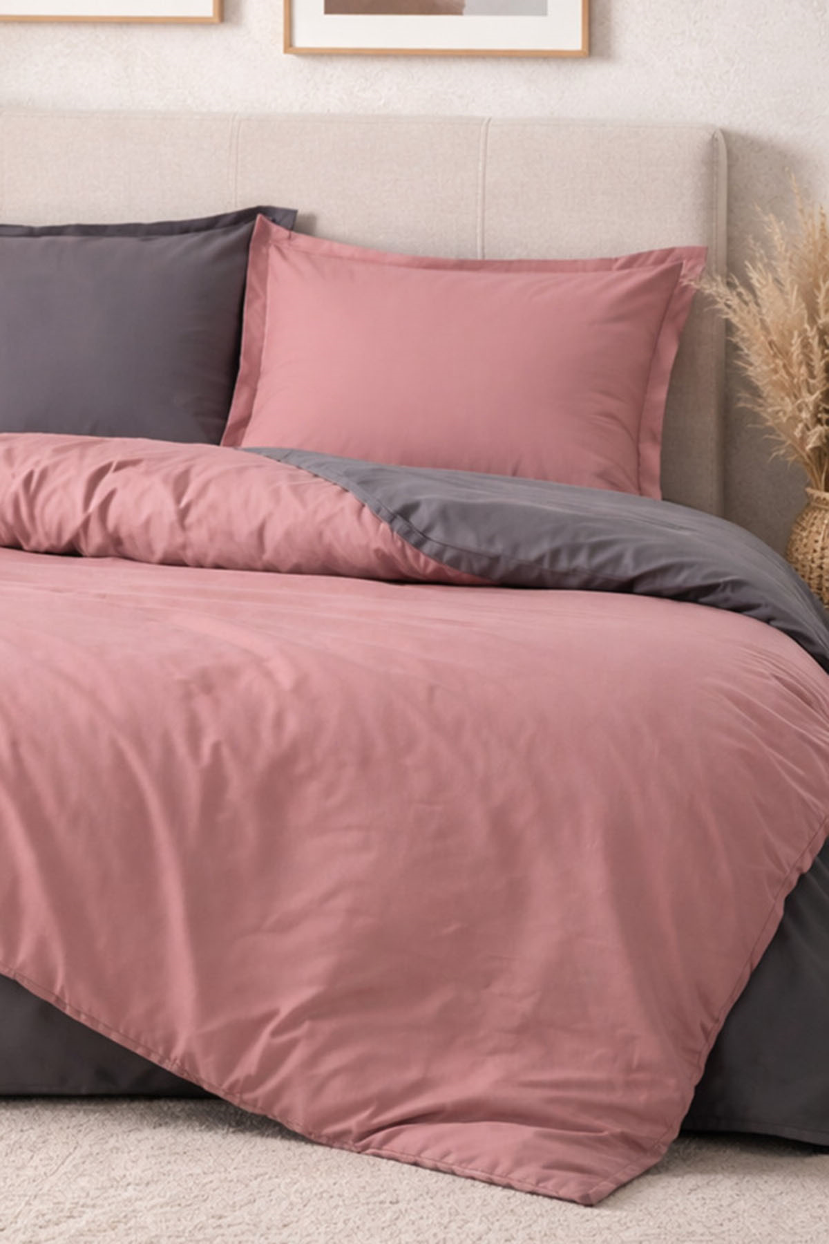 Özdilek Colormix Nevresim Takımı Çift Kişilik - AMETİST-ANTRASİT