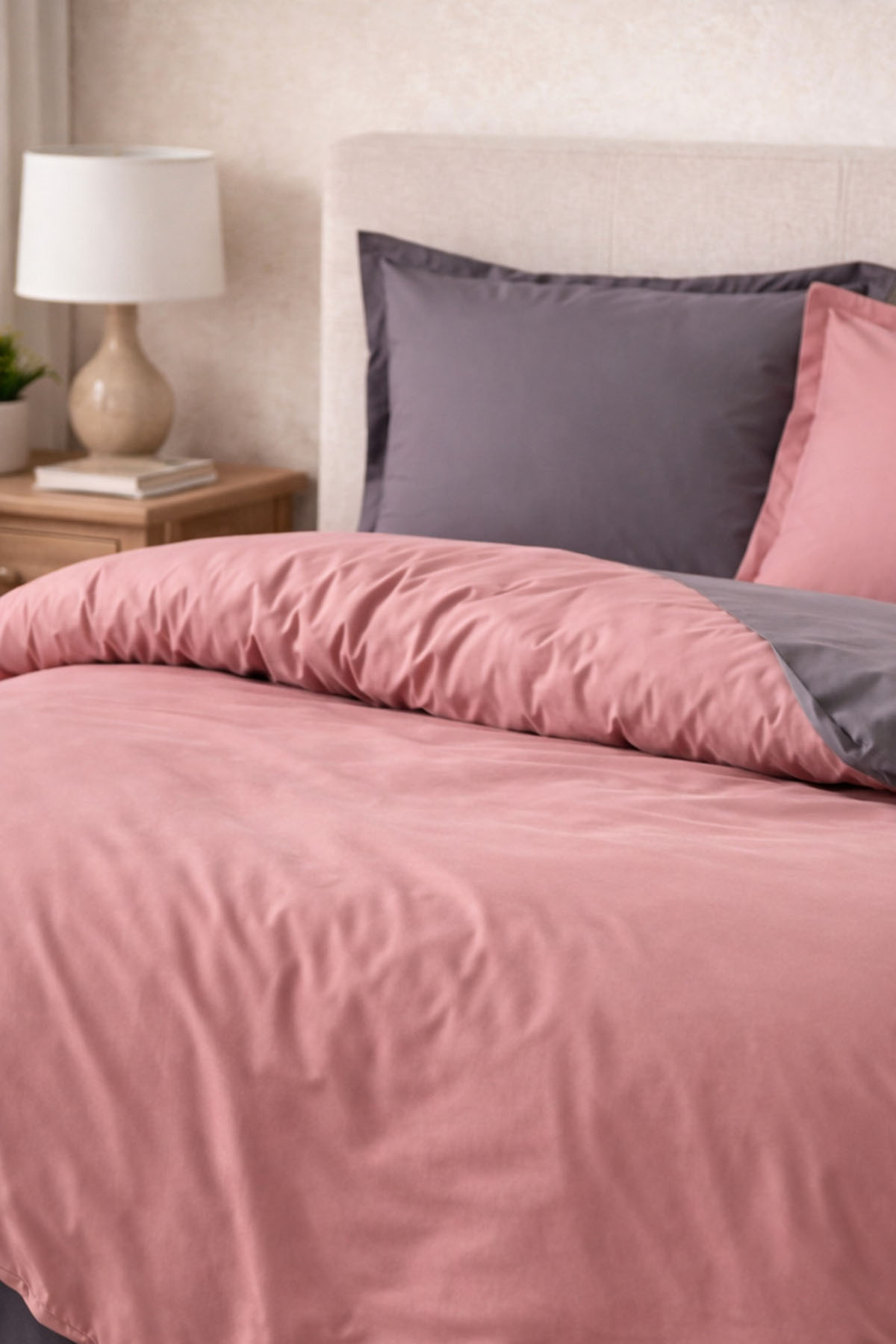 Özdilek Colormix Nevresim Takımı Çift Kişilik - AMETİST-ANTRASİT