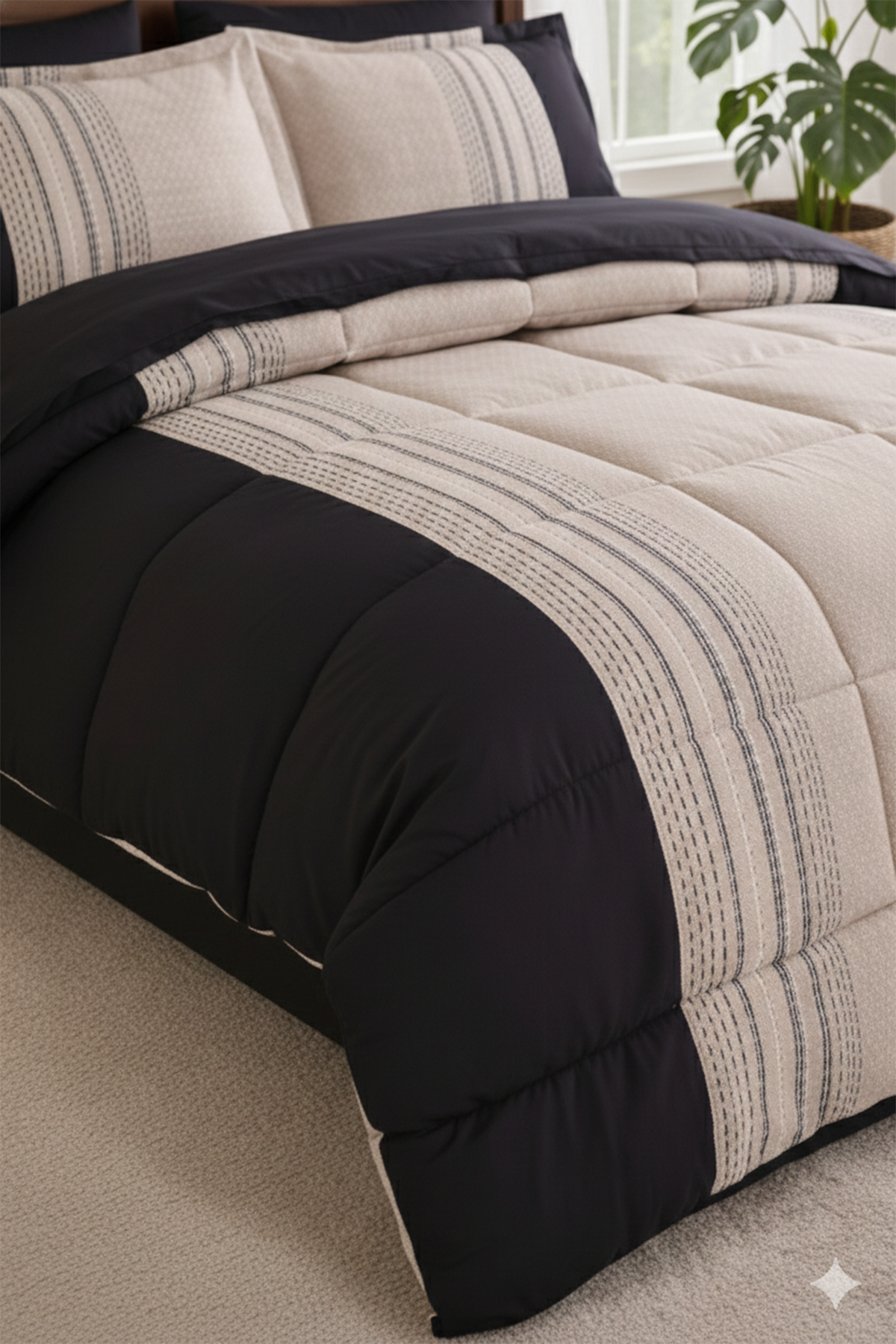 Özdilek Cool Line Uyku Seti Çift Kişilik - BEJ