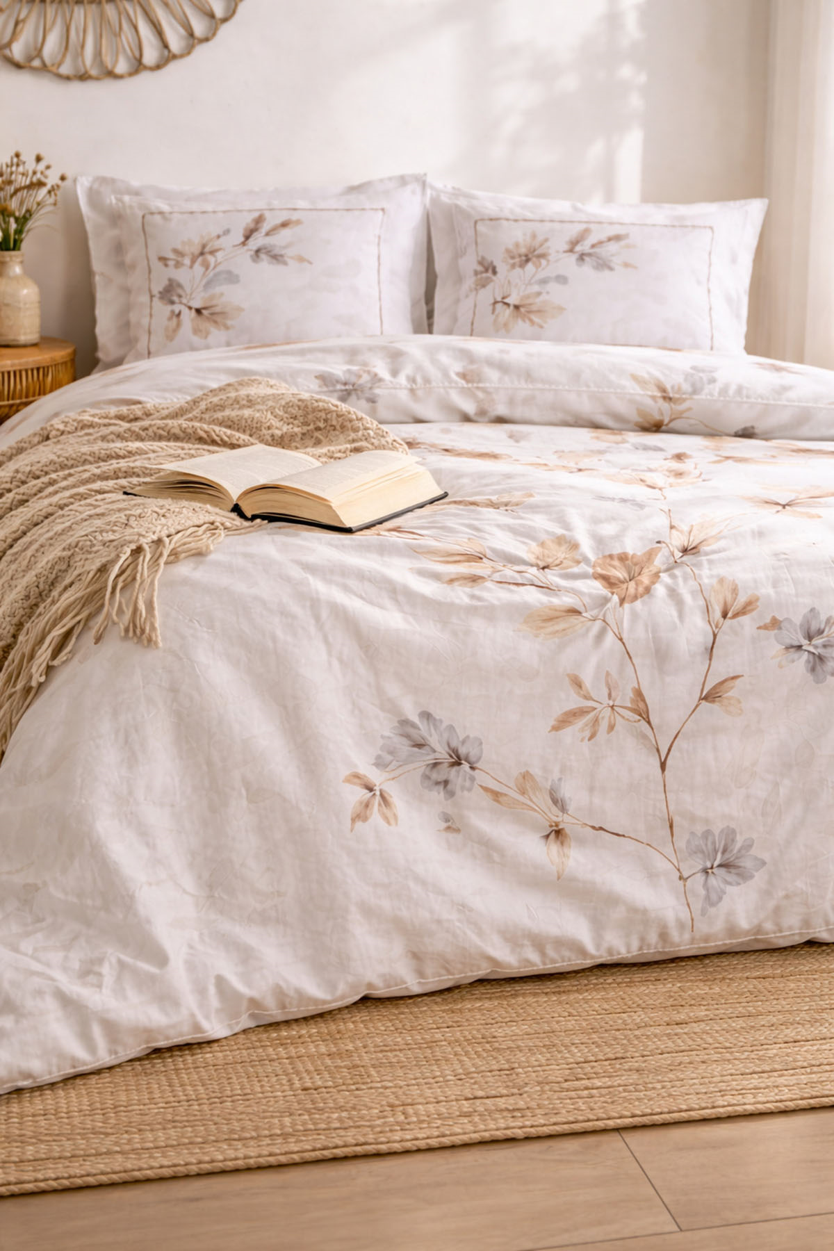 Özdilek Cuivre Nevresim Takımı Çift Kişilik - GRİ