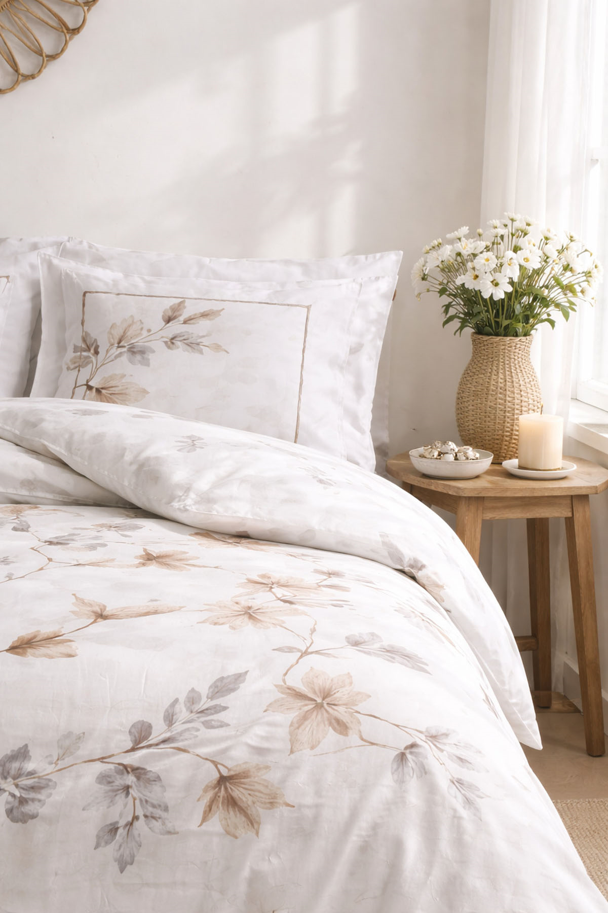 Özdilek Cuivre Nevresim Takımı Çift Kişilik - GRİ