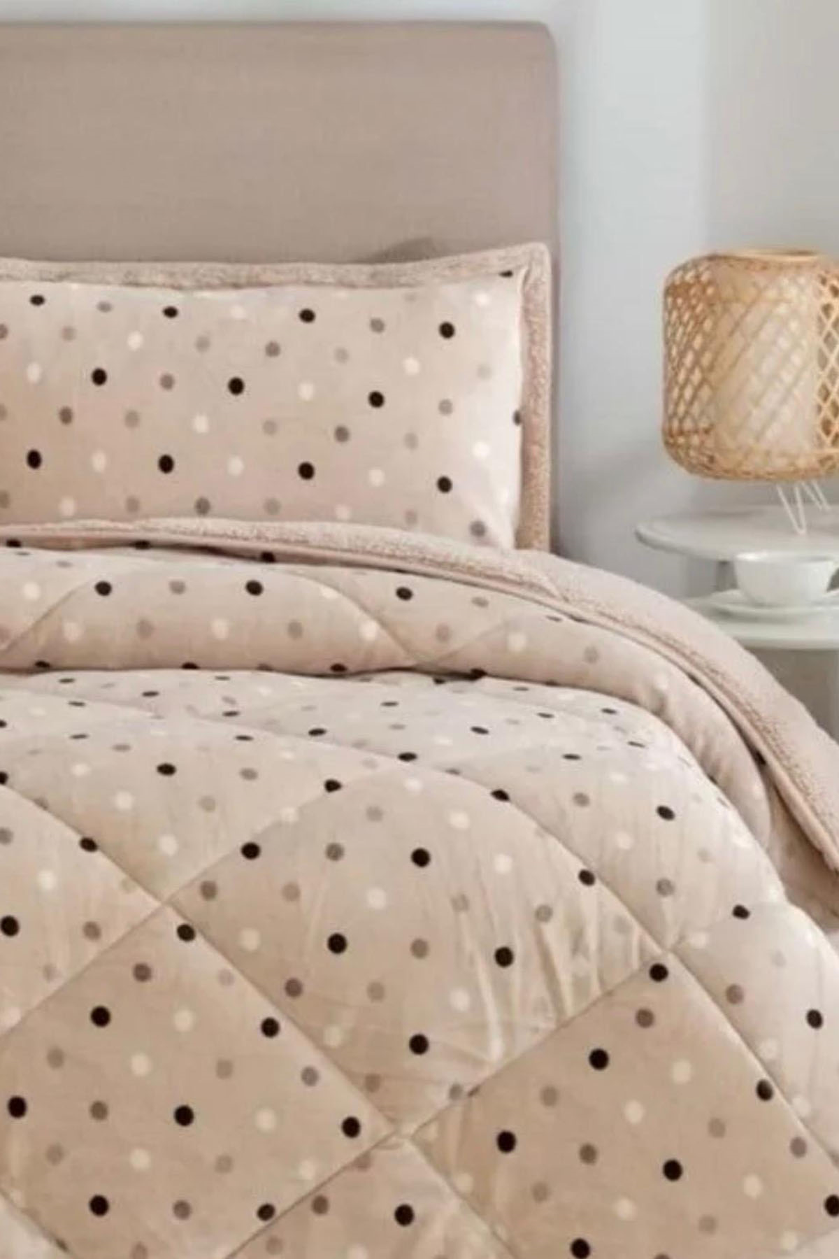 Özdilek Damla Cottony Battaniyeli Yorgan Seti Çift Kişilik