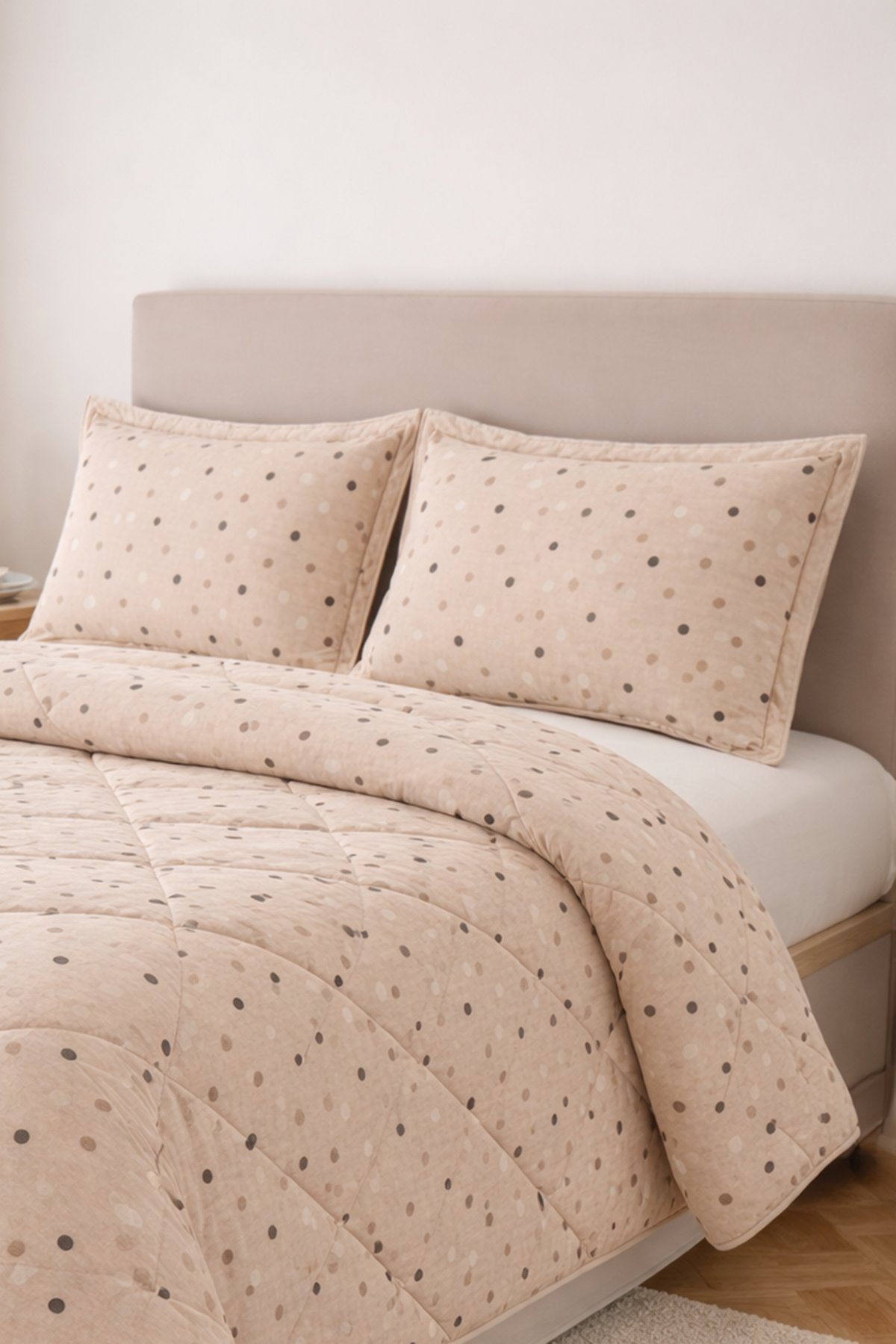 Özdilek Damla Cottony Battaniyeli Yorgan Seti Çift Kişilik