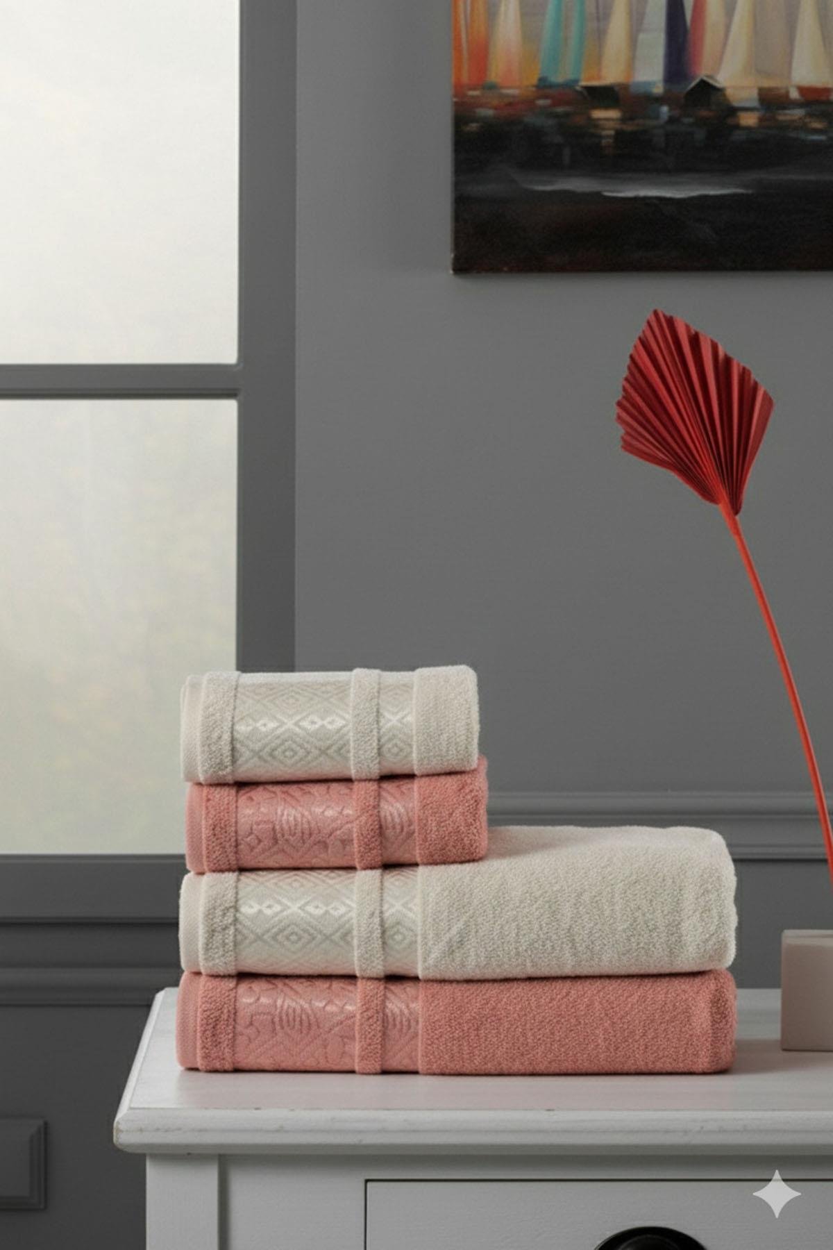 DORY KİREMİT-BEJ AİLE SETİ - STD