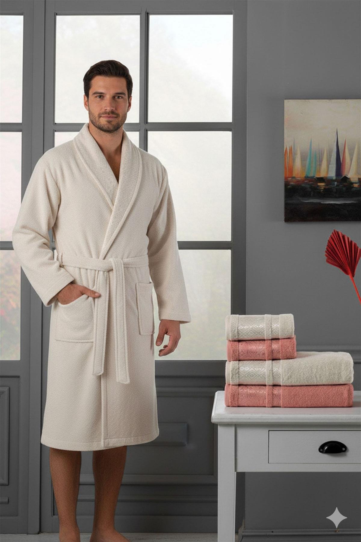 DORY KİREMİT-BEJ AİLE SETİ - STD