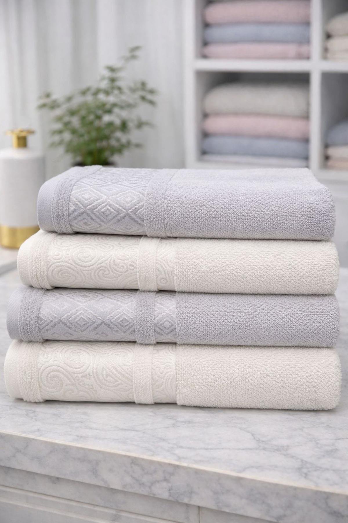 DORY KREM-GRİ BEST SET - STD