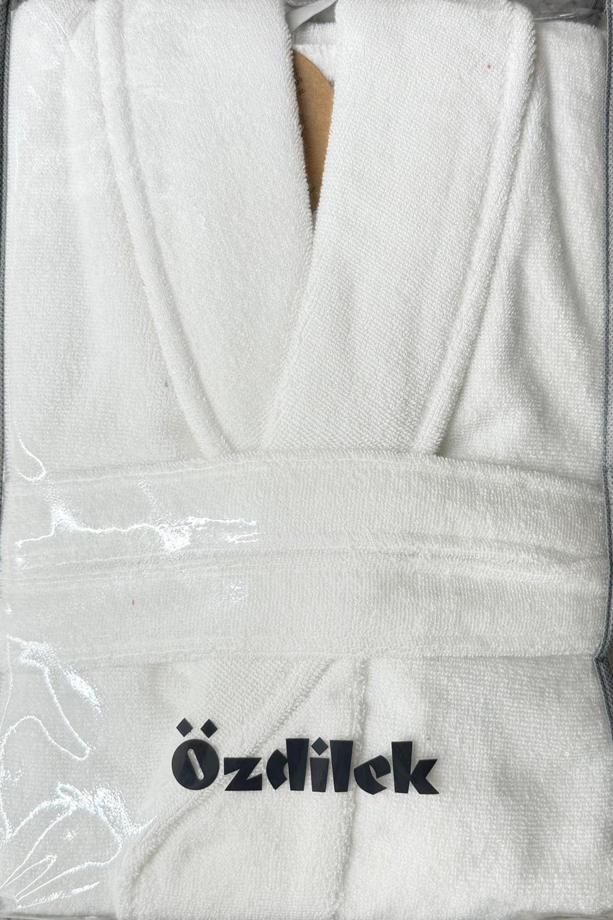 Özdilek Erkek Bornoz - BEYAZ