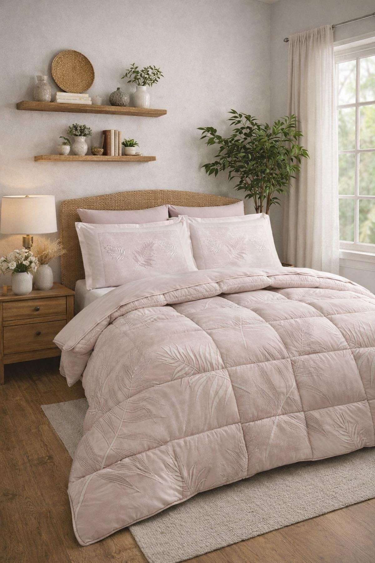 Özdilek Frunze Uyku Seti Çift Kişilik - KAHVE