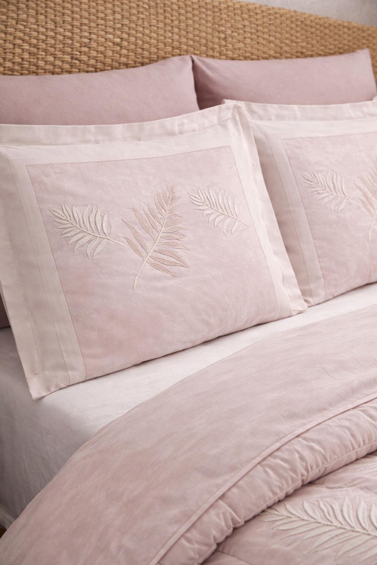 Özdilek Frunze Uyku Seti Çift Kişilik - KAHVE