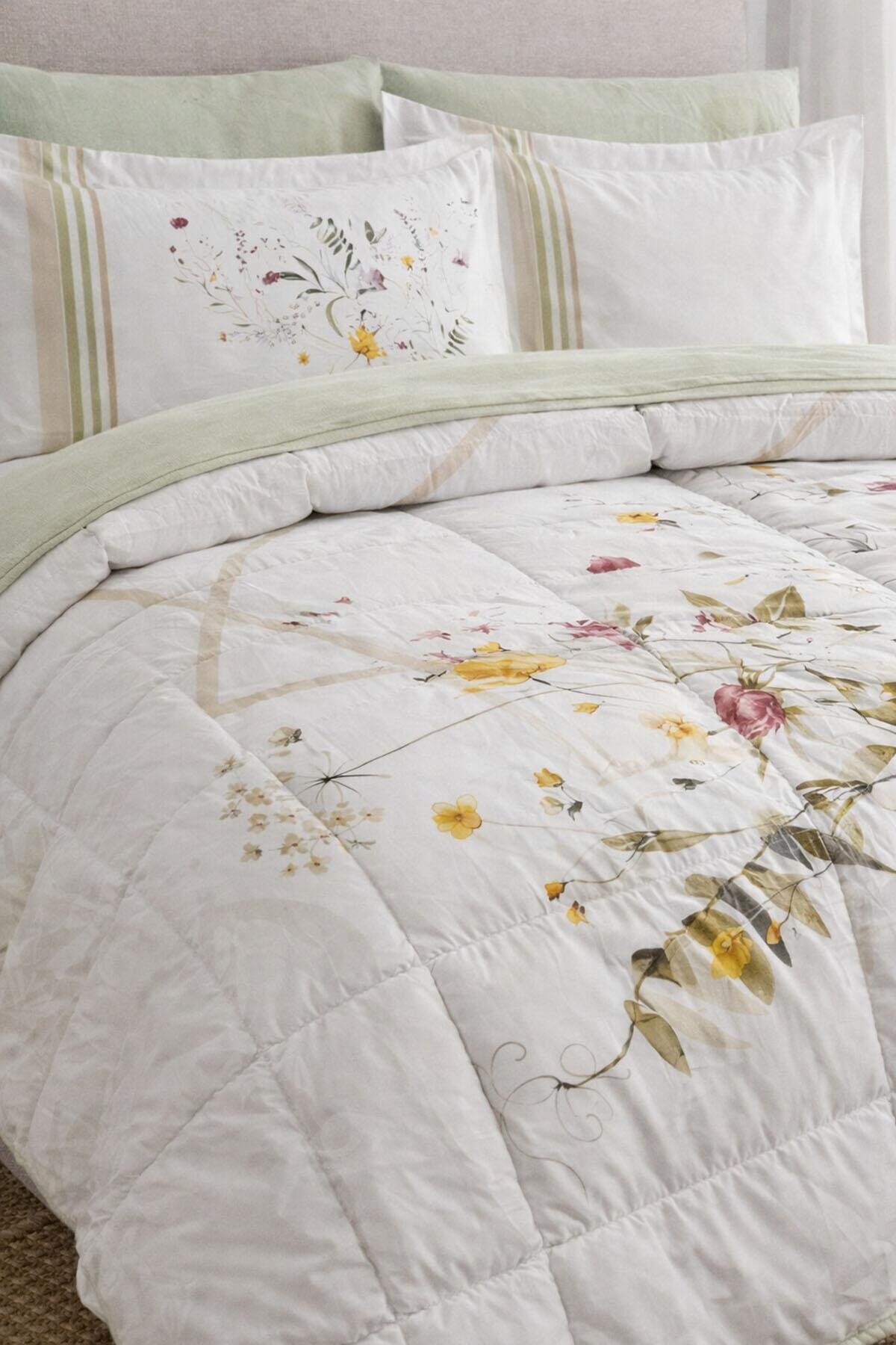 Özdilek Fujer Uyku Seti Çift Kişilik - YEŞİL