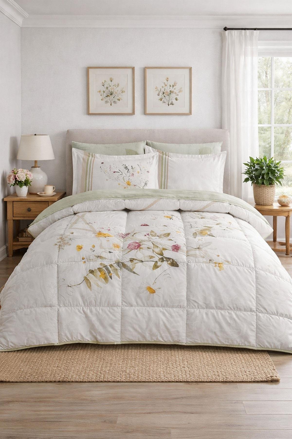 Özdilek Fujer Uyku Seti Çift Kişilik - YEŞİL