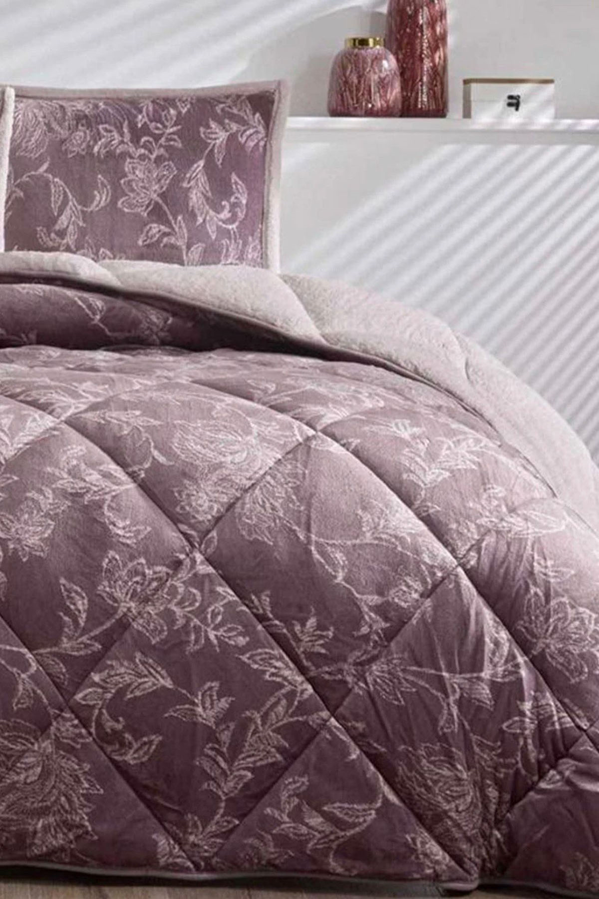 Özdilek Harmony Cottony Battaniyeli Yorgan Seti Çift Kişilik