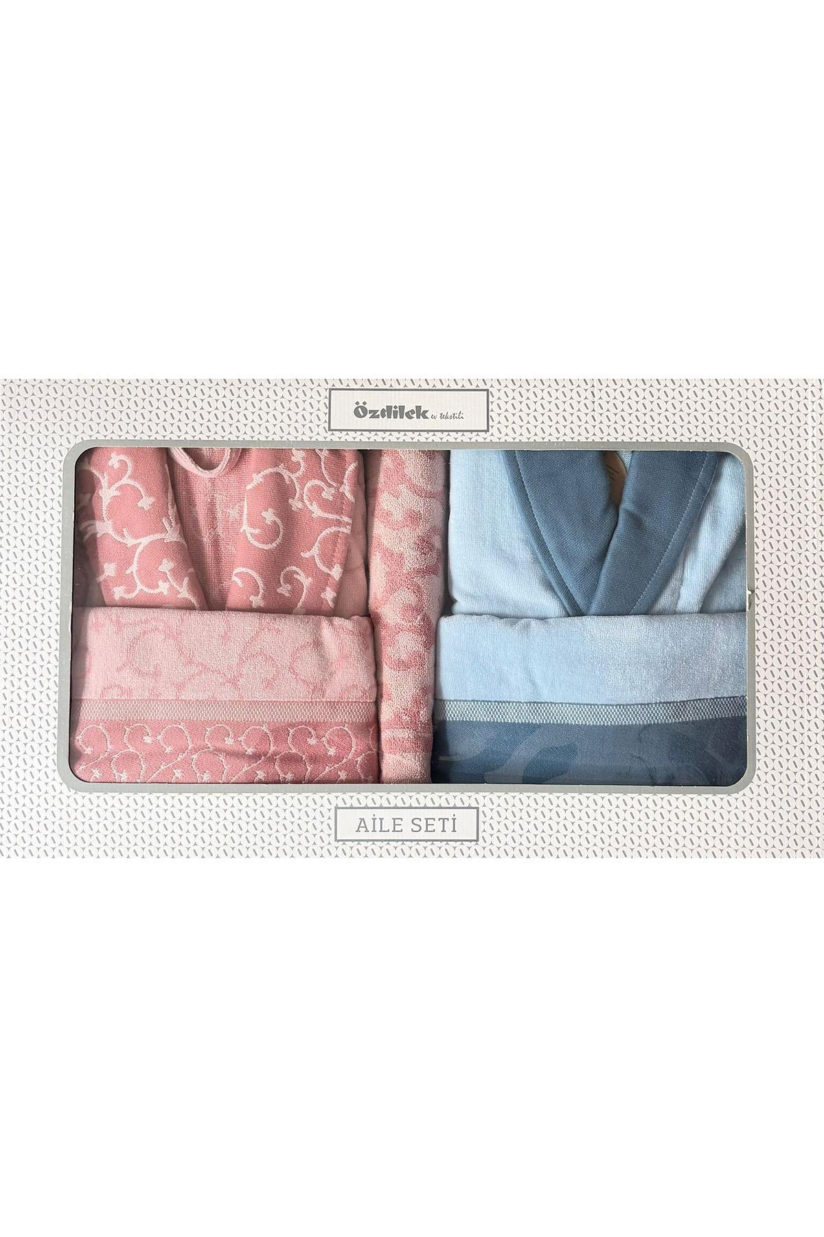 Özdilek Jalen Happy Set Mavi-Pembe