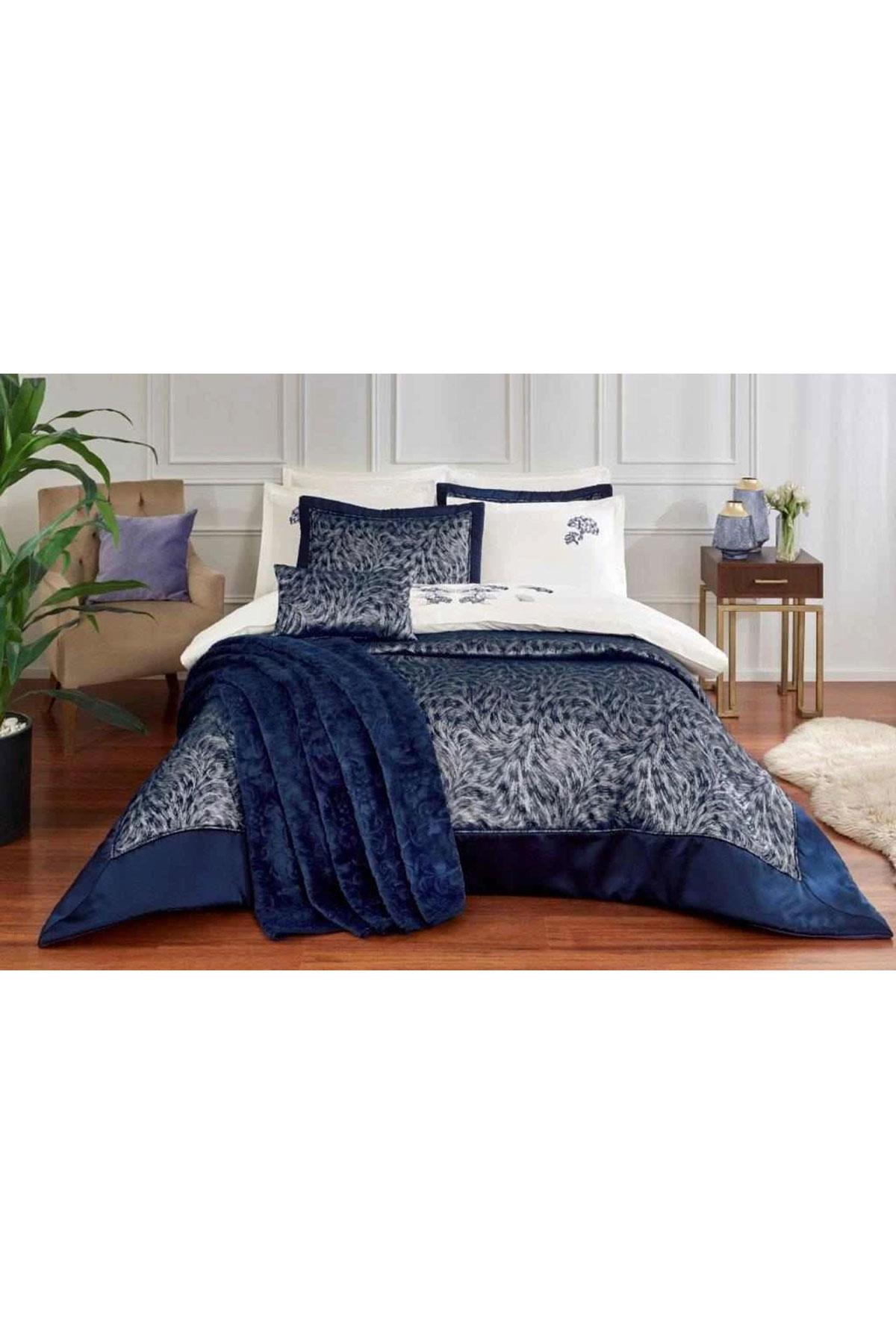 Özdilek Mirage Çeyiz Seti 11 Parça - LACİVERT