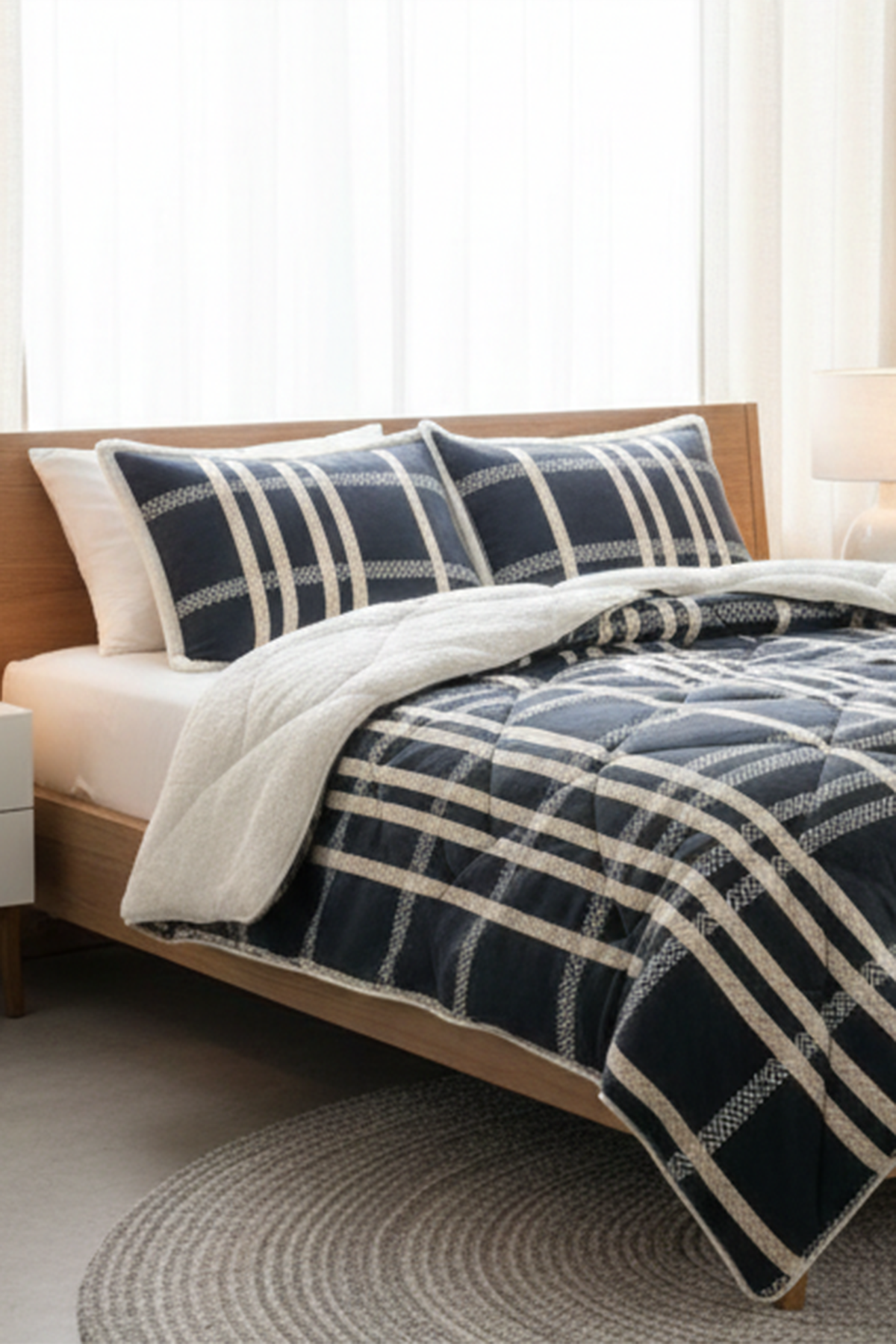 Özdilek Modernes Cottony Battaniyeli Yorgan Seti Çift Kişilik