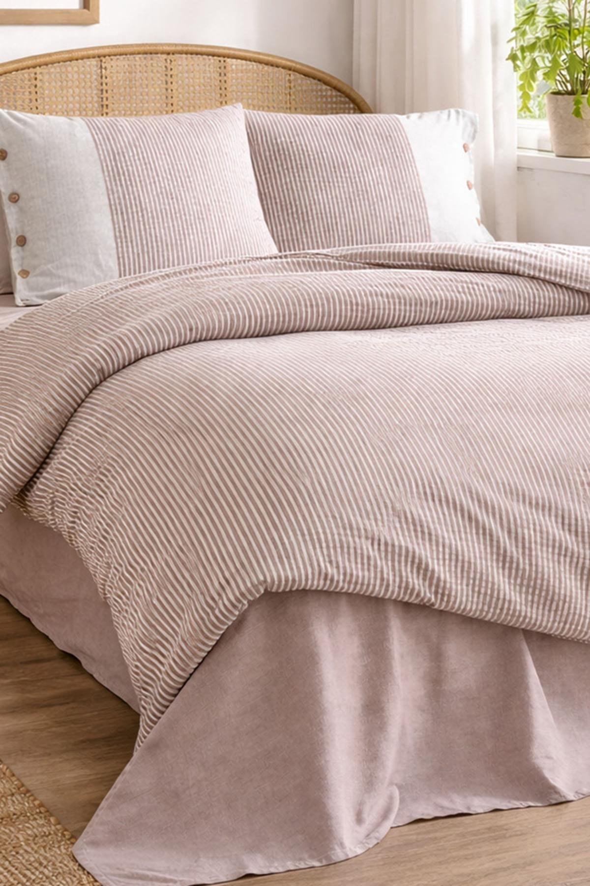 Özdilek Natural Line Battal Boy King Nevresim Takımı - SOMON