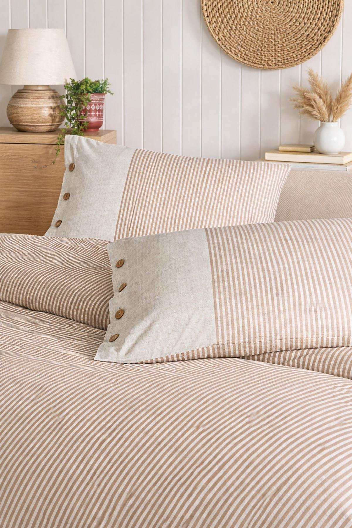 Özdilek Natural Line Nevresim Takımı Çift Kişilik - SOMON