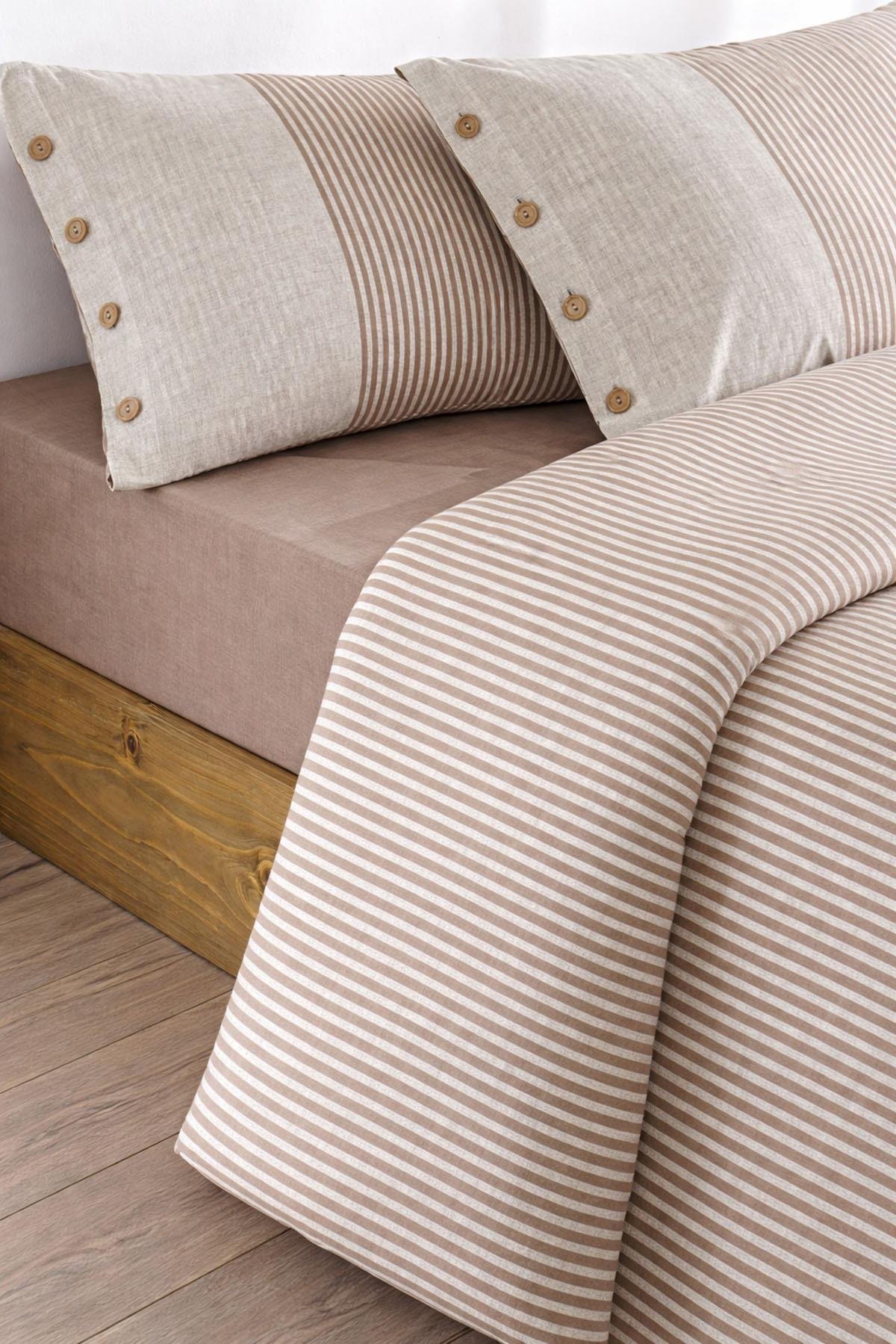 Özdilek Natural Line Nevresim Takımı Çift Kişilik - SOMON