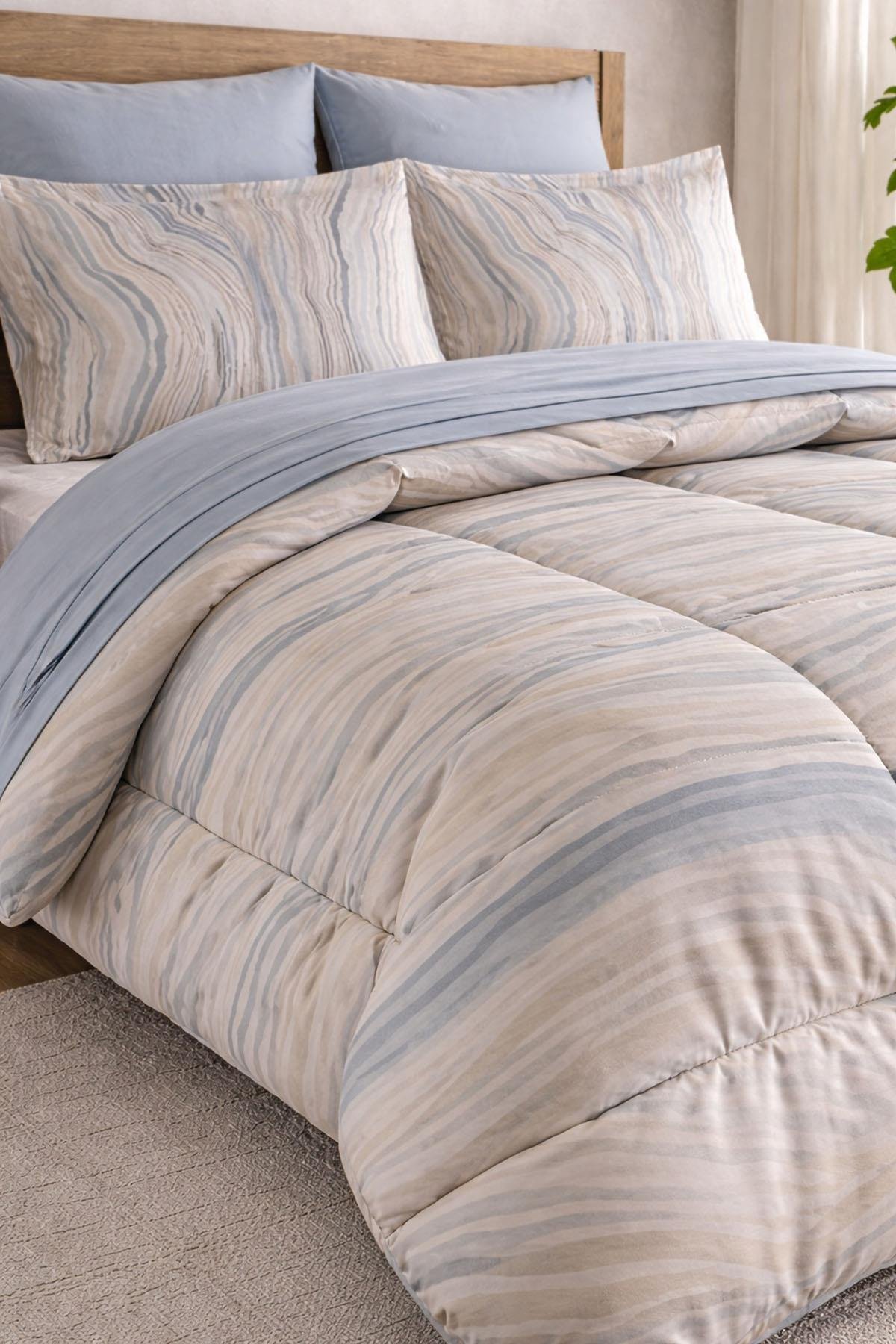 Özdilek Natural Marble Uyku Seti Çift Kişilik - MİNT