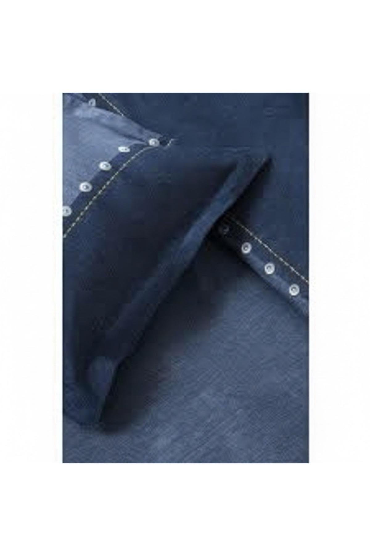 Özdilek Oregon Battal Boy King Nevresim Takımı - LACİVERT